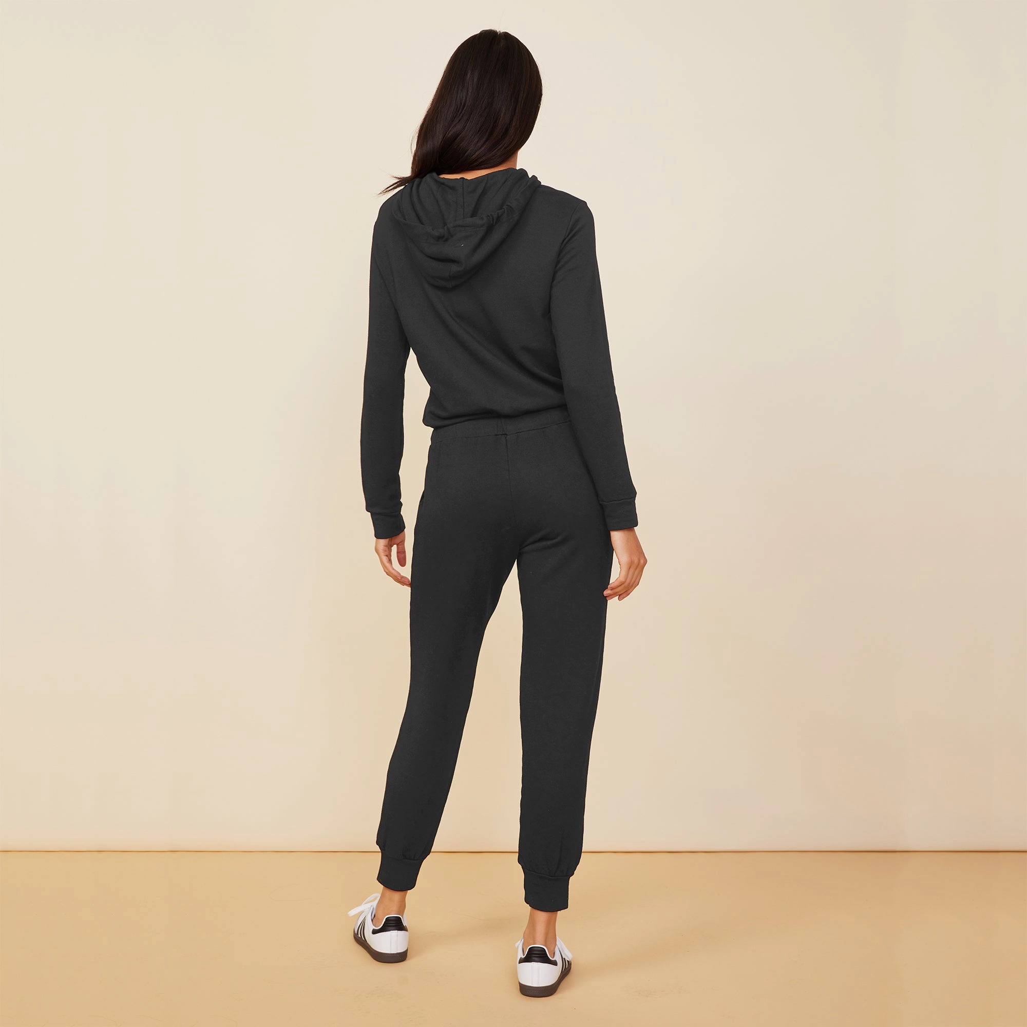 Supersoft Fleece Hooded Jumpsuit Fashionable Edge