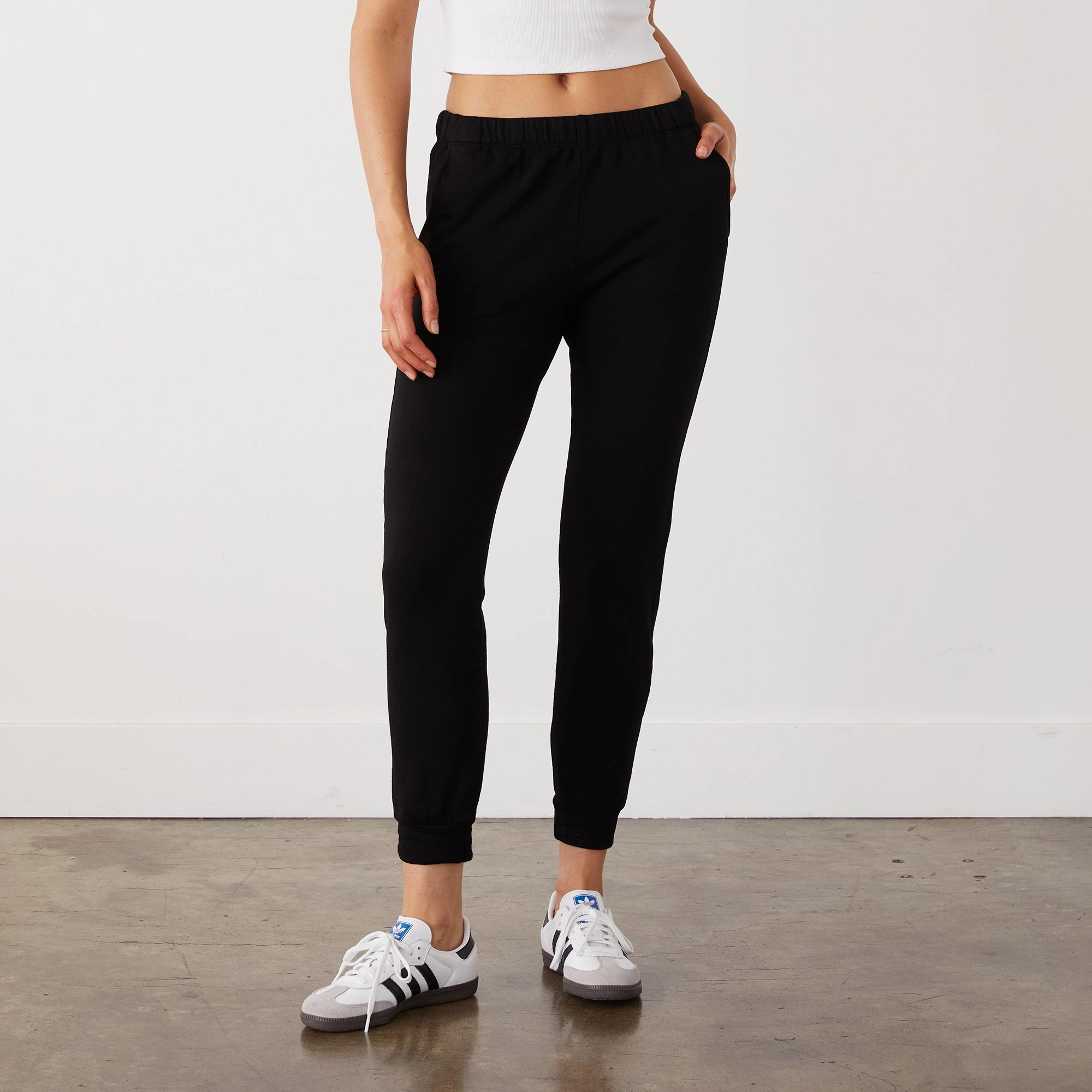 Supersoft Fleece Jogger Capri
