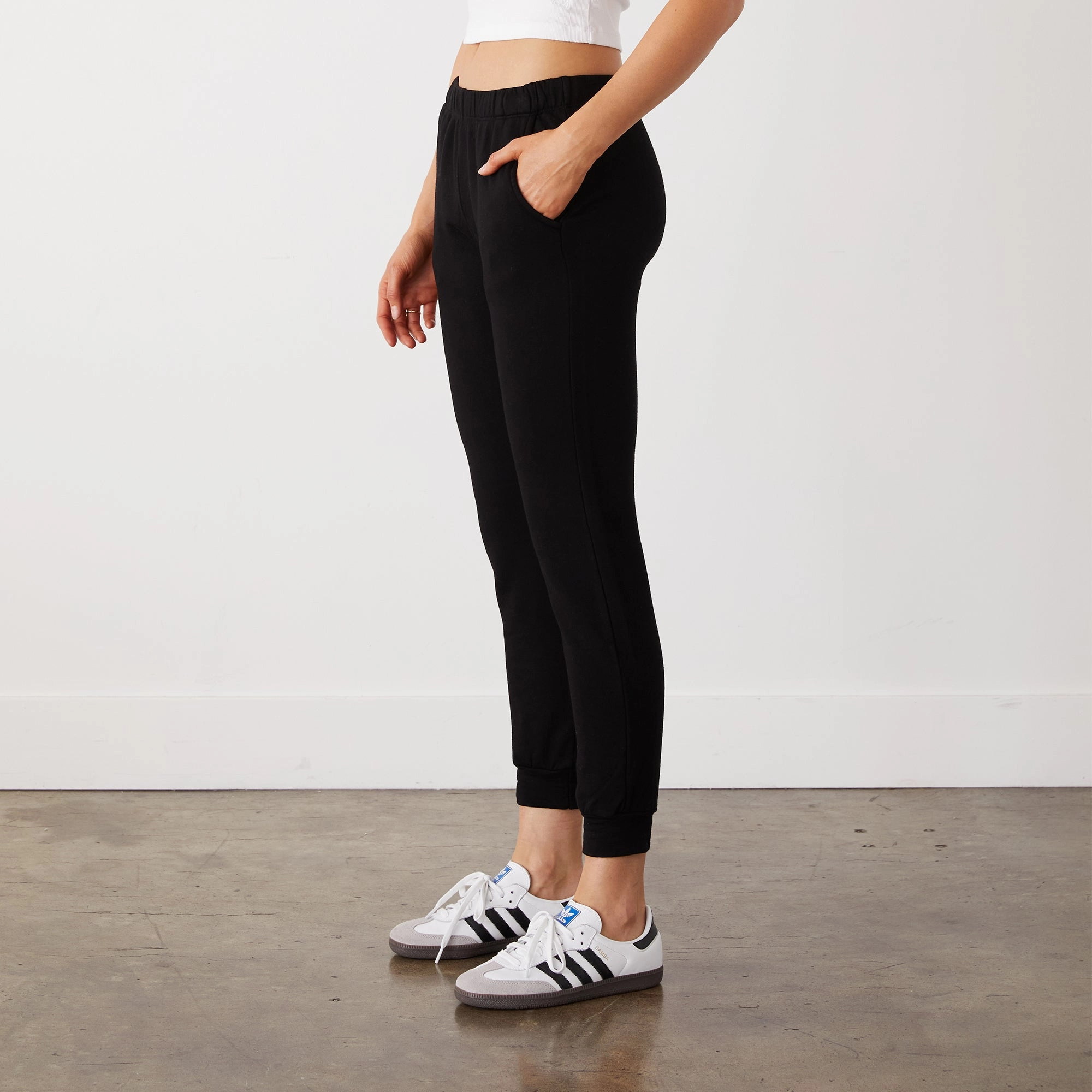 Supersoft Fleece Jogger Capri