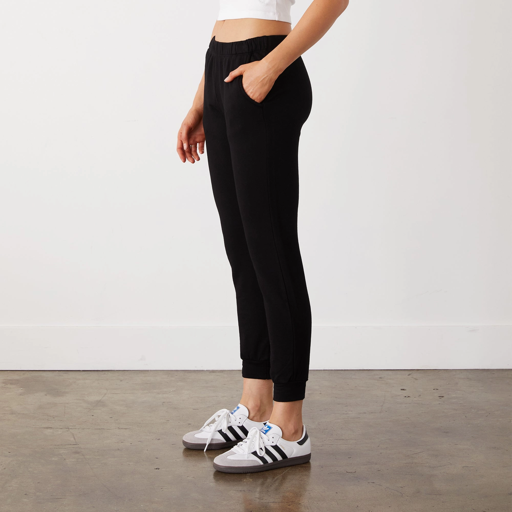 Supersoft Fleece Jogger Capri