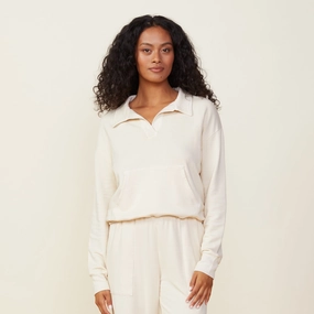 Mindful Fashion Refined Conference Supersoft Fleece Polo Sweatshirt