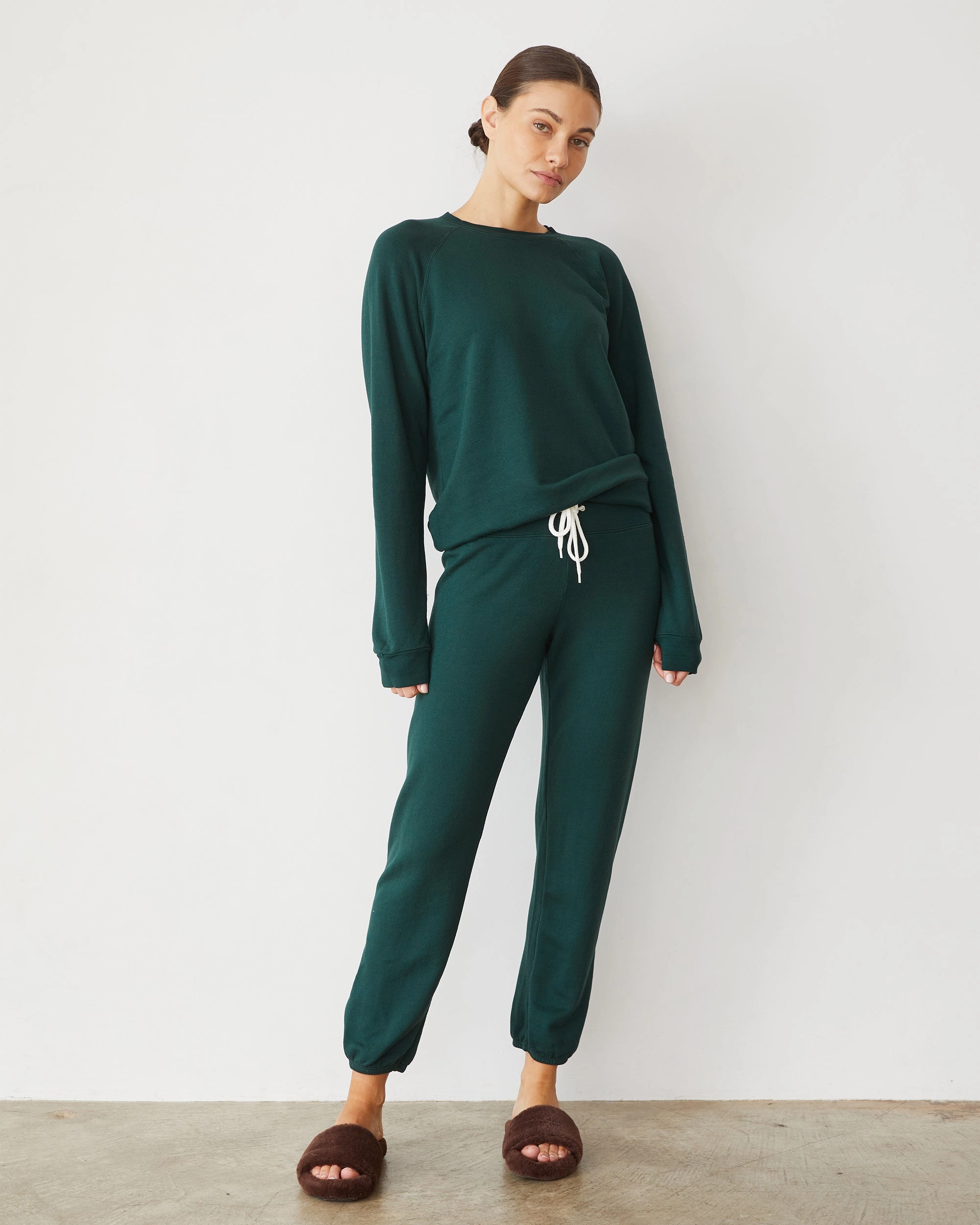 Supersoft Fleece Vintage Raglan Casual Trend