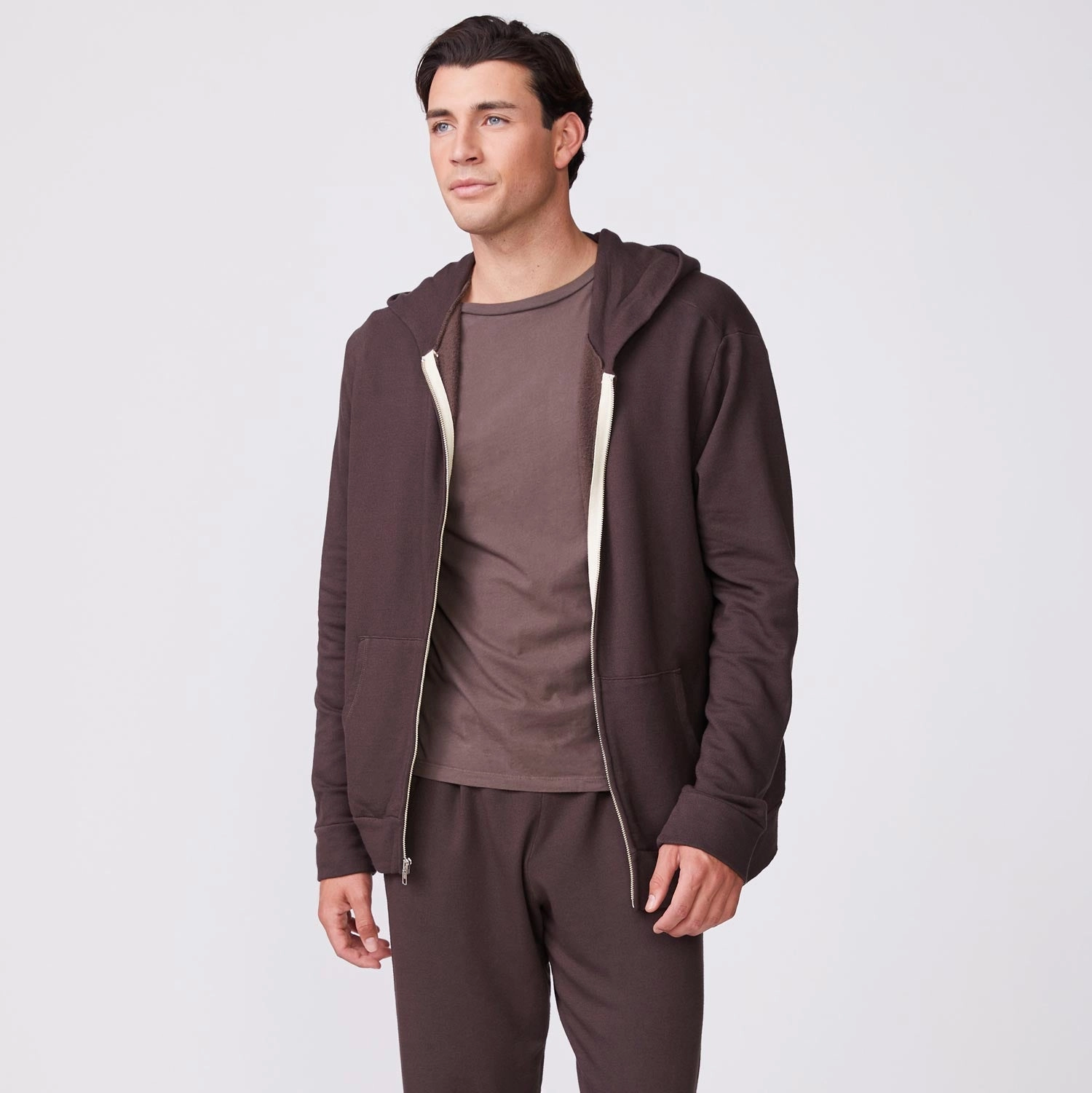 Sharp Artist Petite Fit Supersoft Fleece Zip Up Hoody