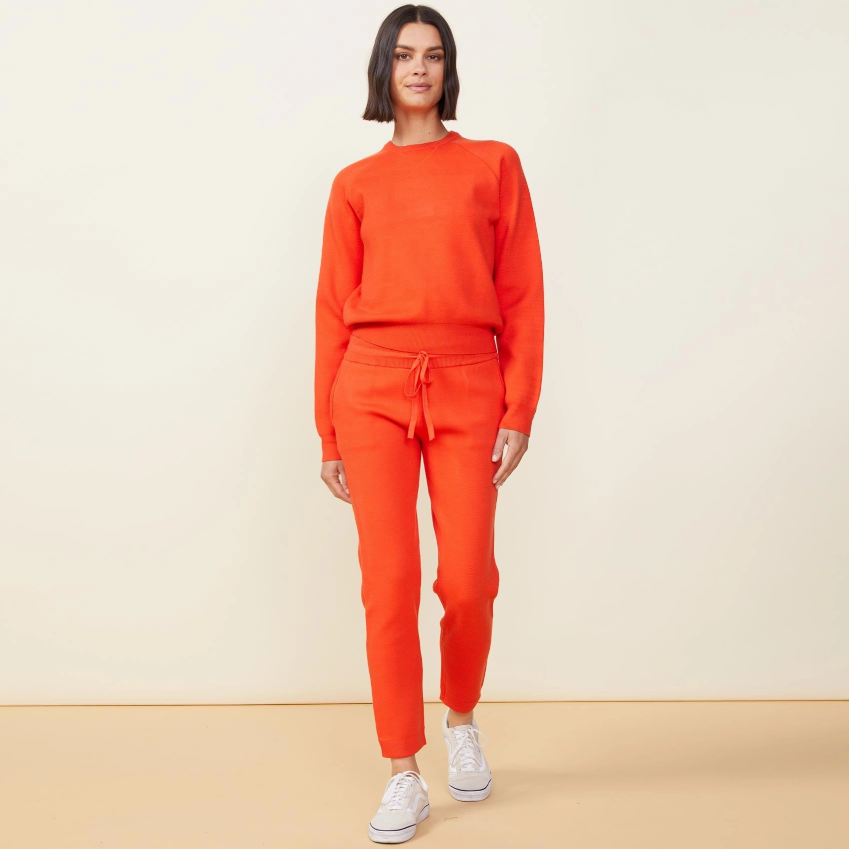 Supersoft Sweater Knit Cuffed Jogger Beach Looks