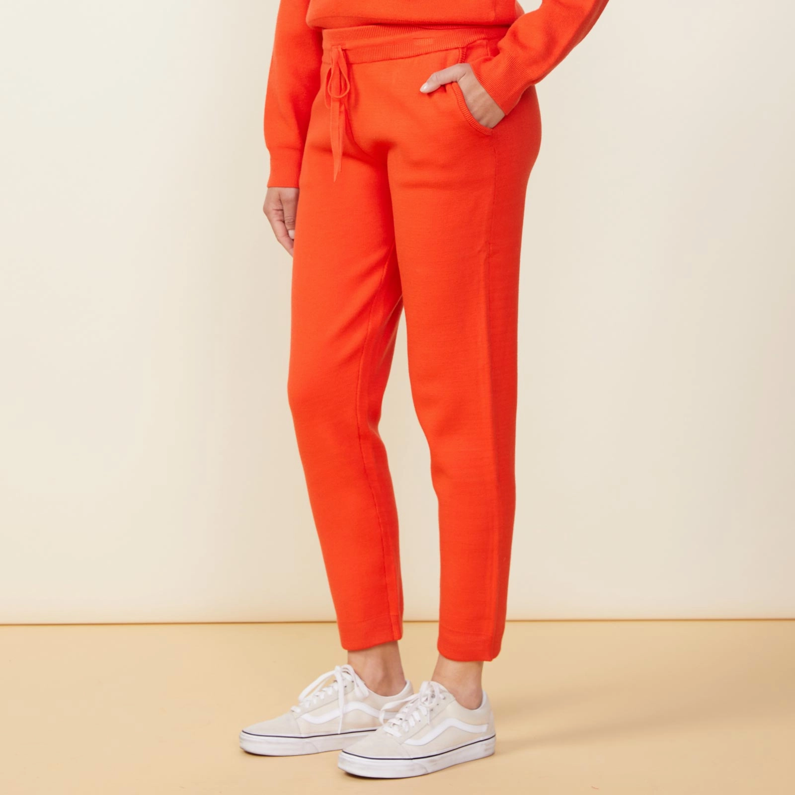 Supersoft Sweater Knit Cuffed Jogger Beach Looks