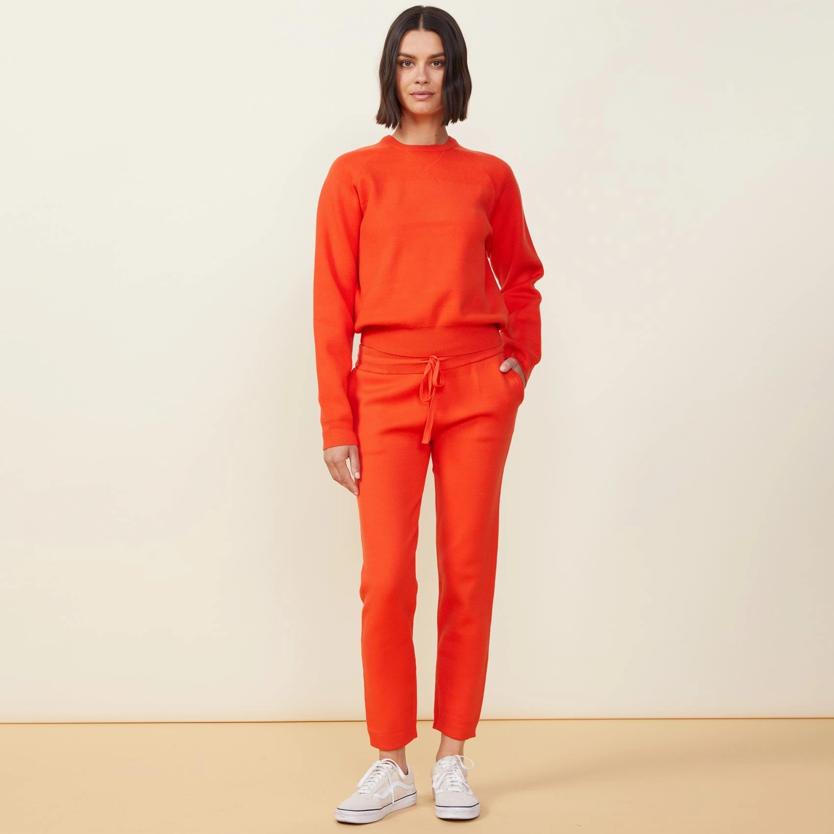 Supersoft Sweater Knit Cuffed Jogger Beach Looks