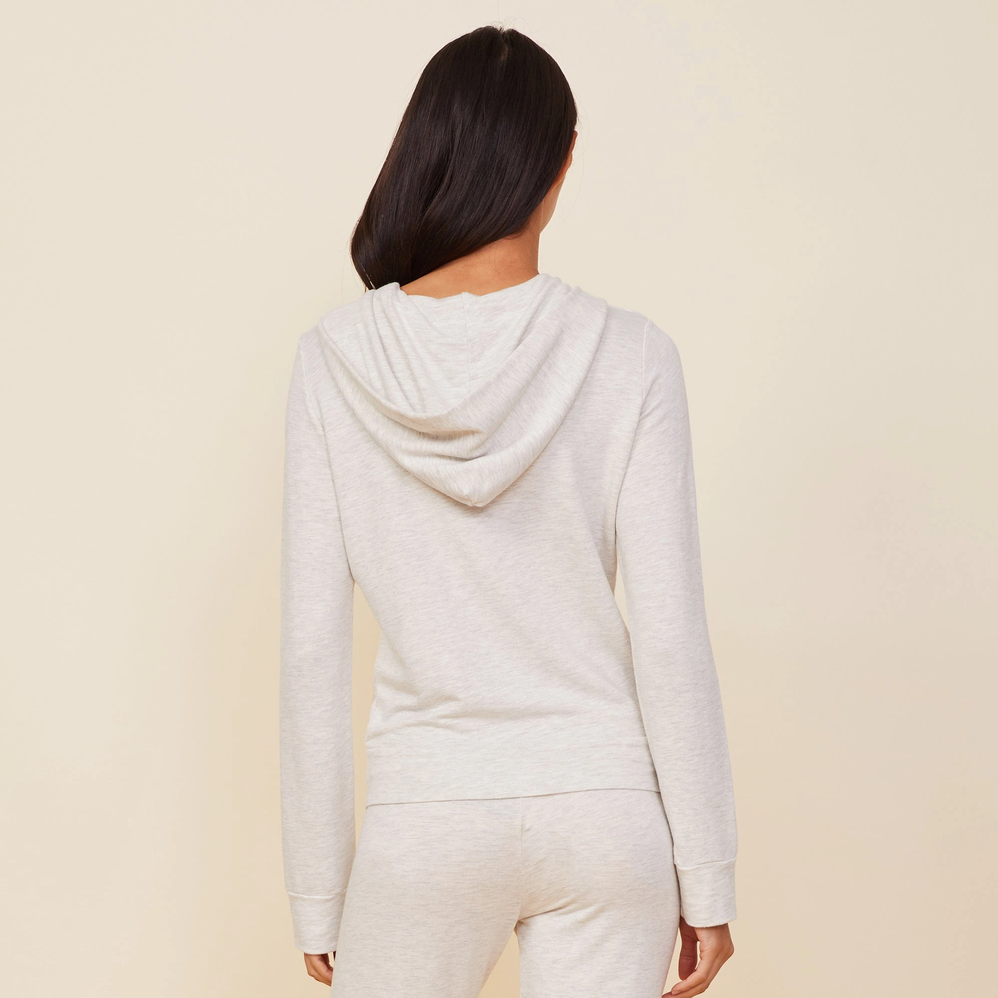 Supersoft Zip Up Hoody Elegant Cut