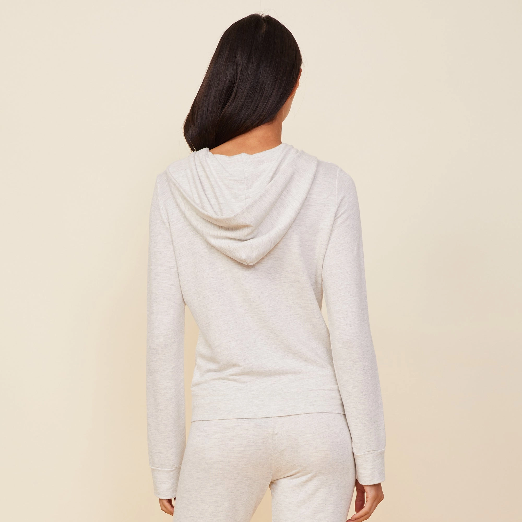 Supersoft Zip Up Hoody Elegant Cut