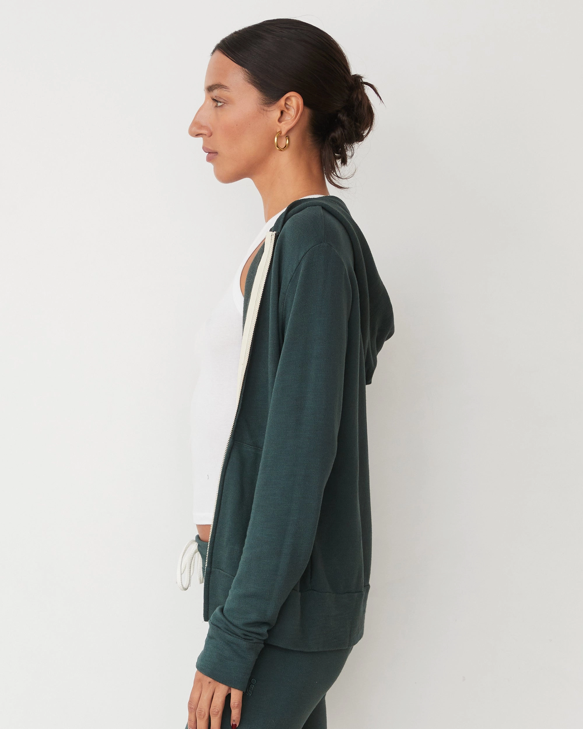 Supersoft Zip Up Hoody Lightweight Jacket