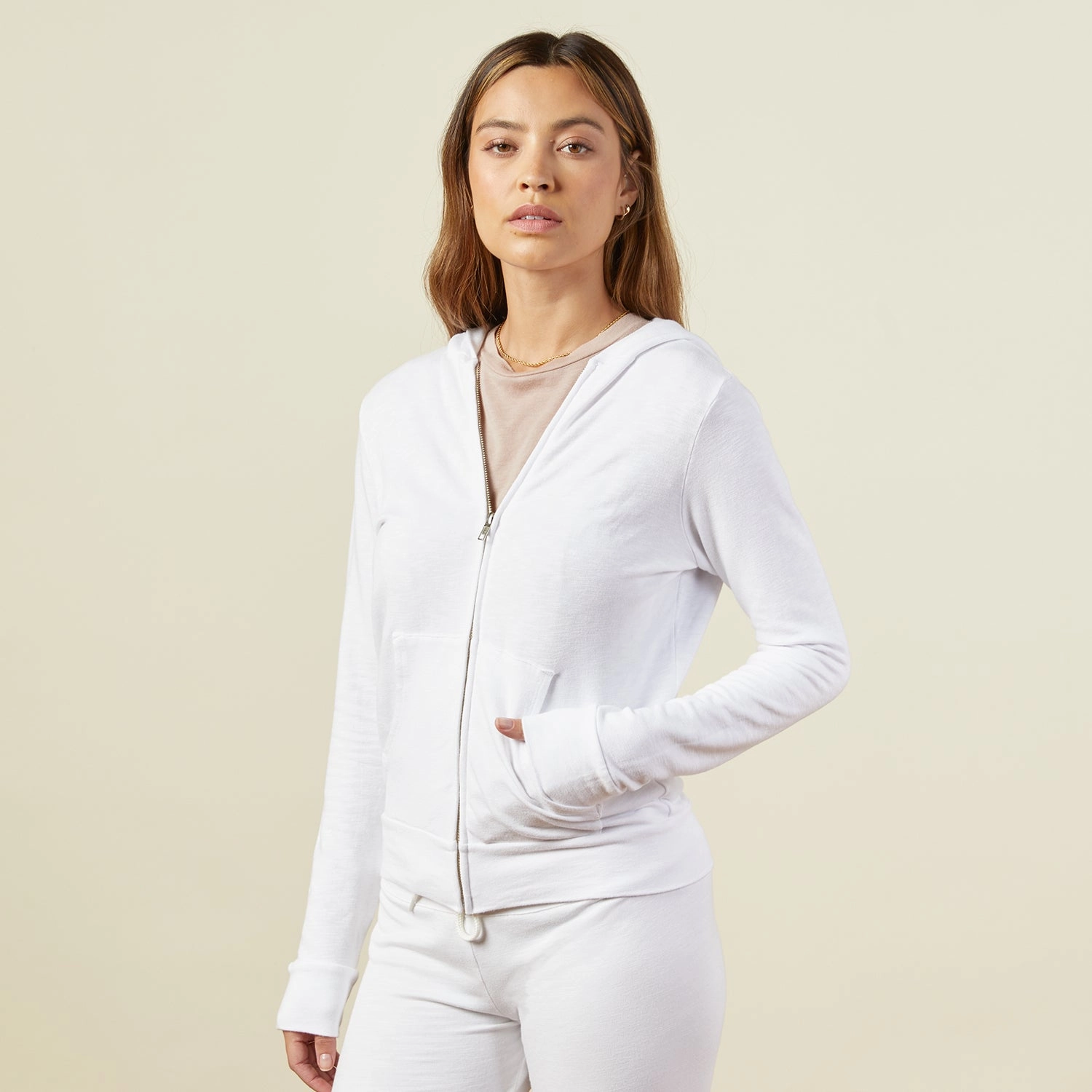 Supersoft Zip Up Hoody Modern Sleek