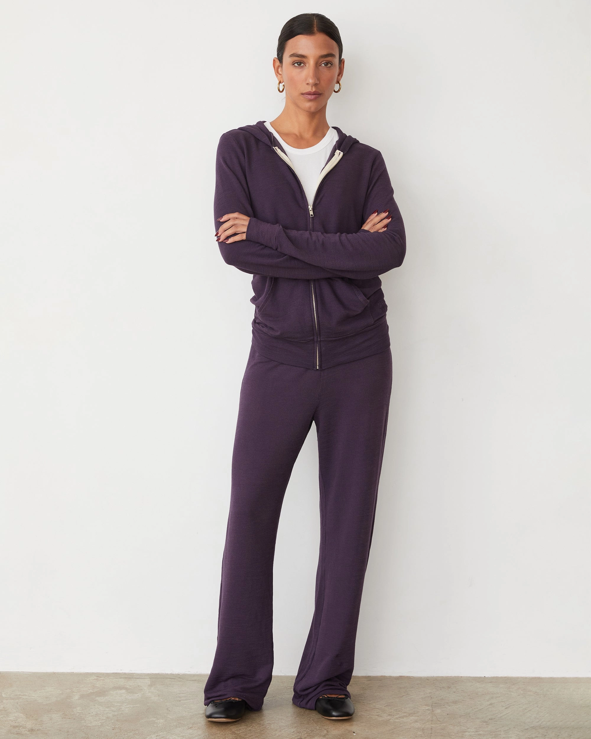 Supersoft Zip Up Hoody Sleek Style