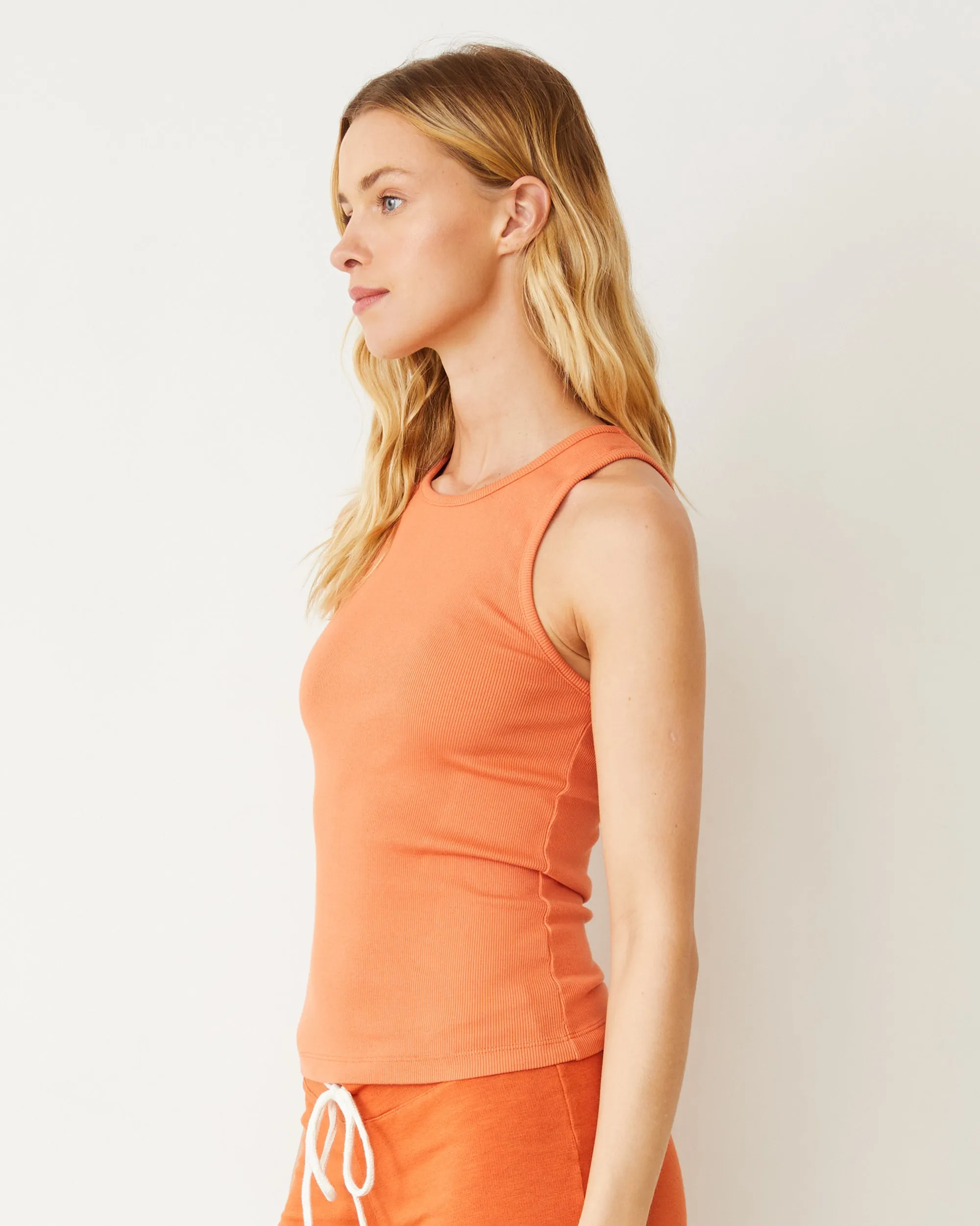 Supimaluxe Rib High Neck Tank Innovative Design