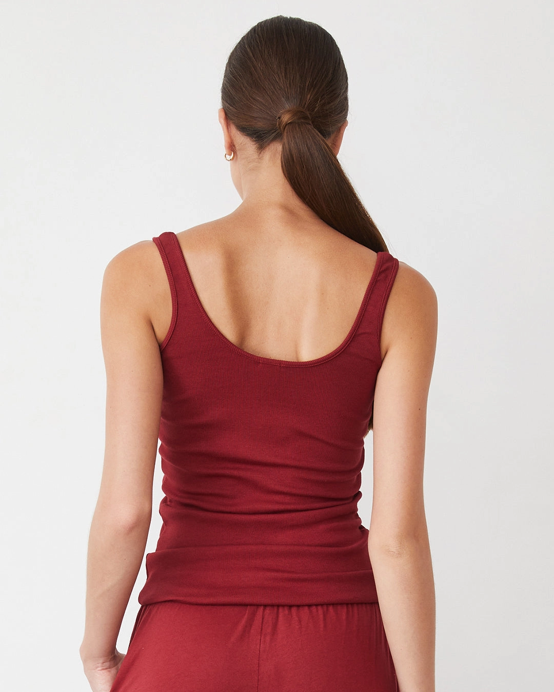 Supimaluxe Rib Scoop Neck Tank professional quality