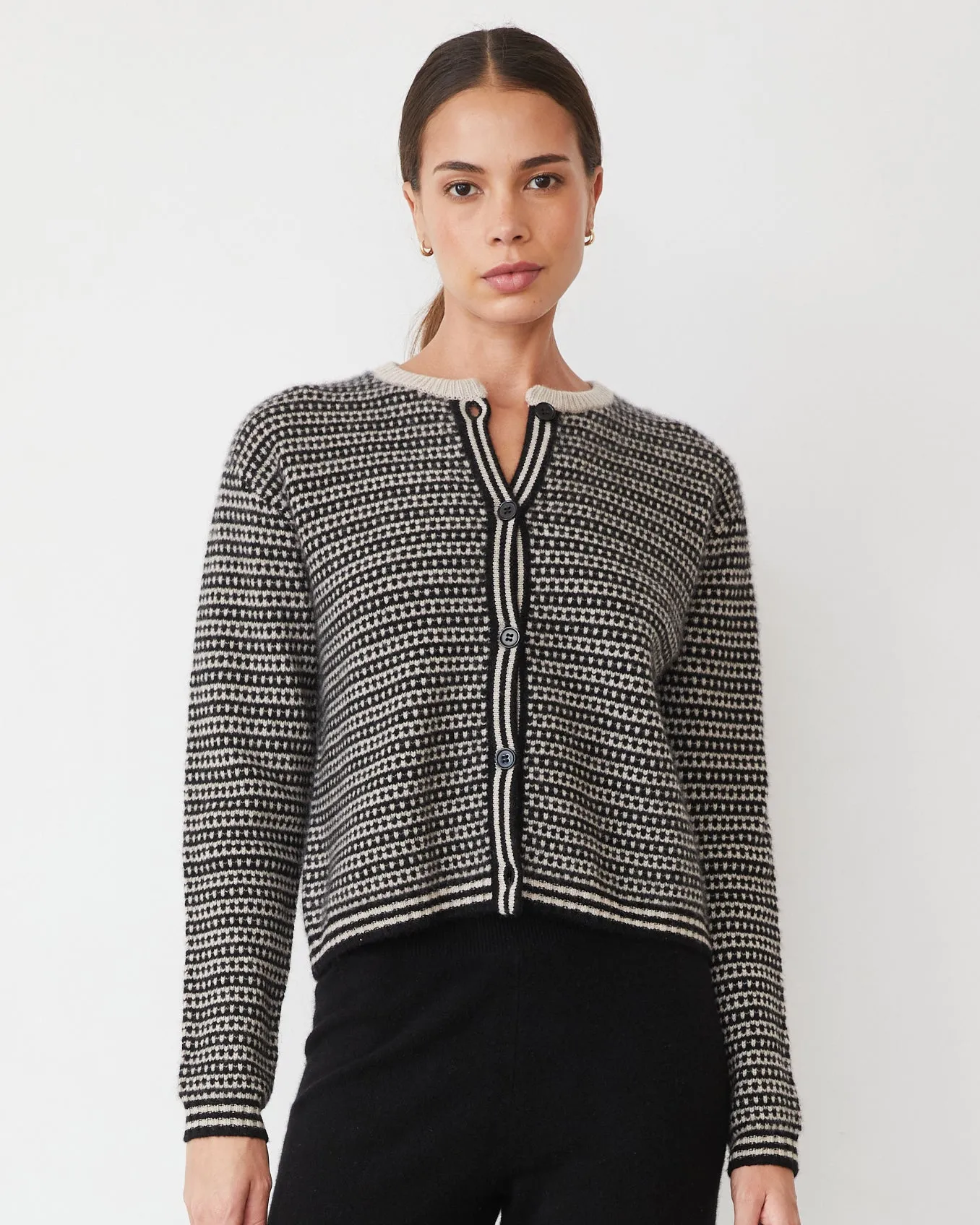 Tailored Clean Cashmere Cardigan