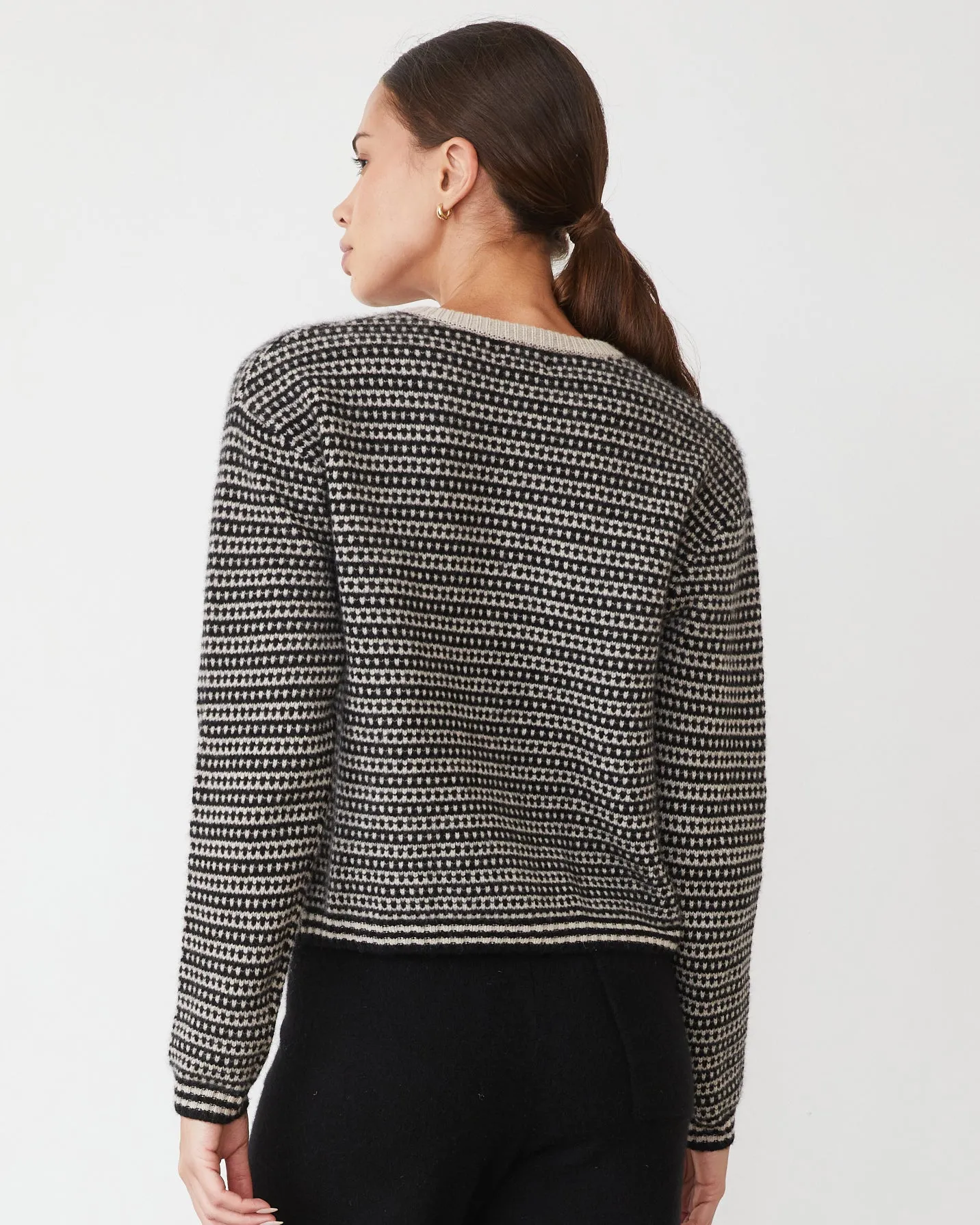 Tailored Clean Cashmere Cardigan