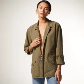 Modern Meeting Vintage Shirt Jacket