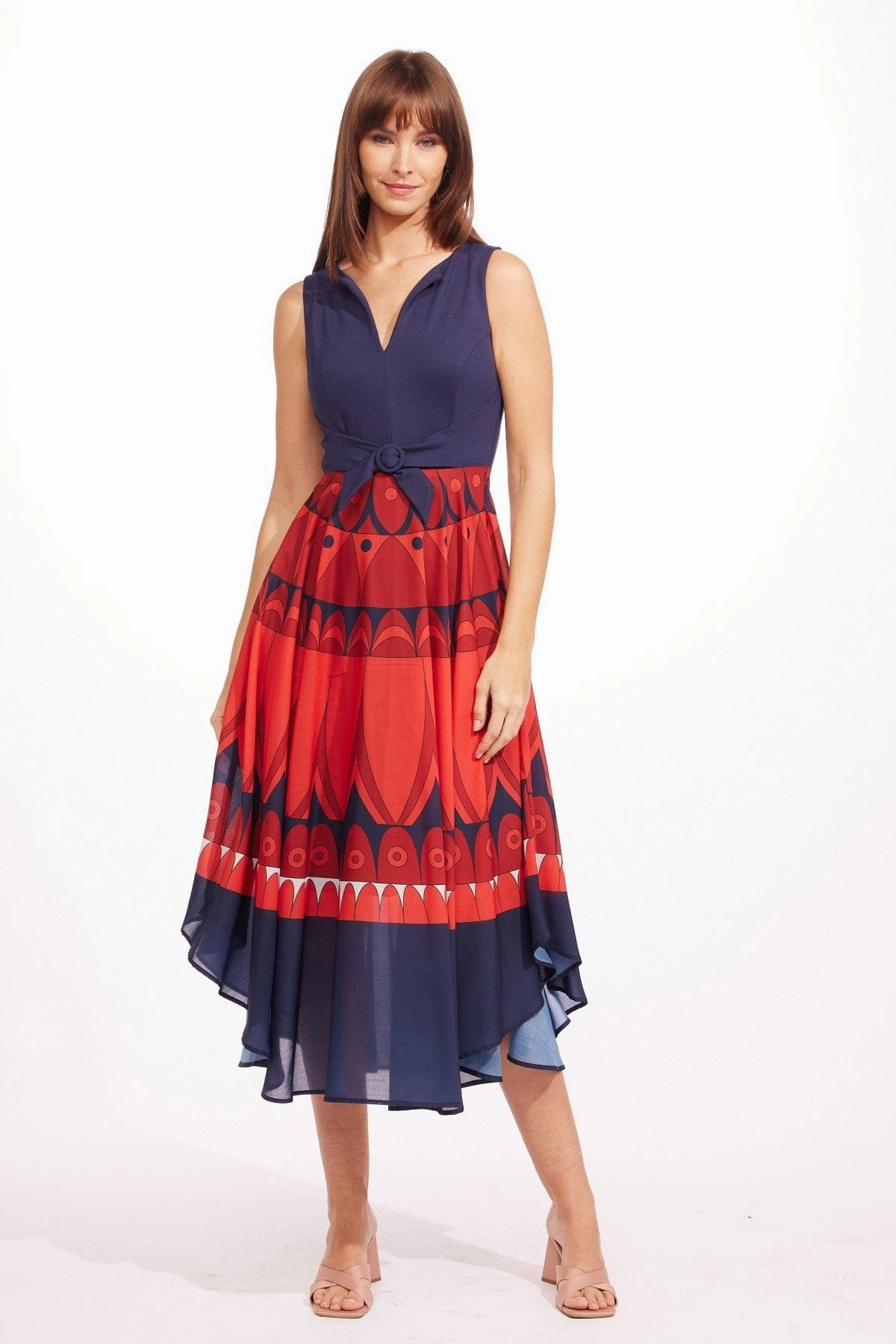 Tailored Style Cordelia Dress - Neptune