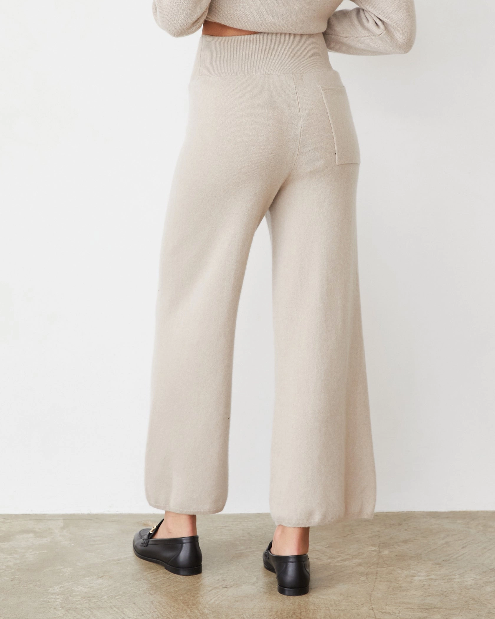 Tailored trousers Cashmere Crop Pant