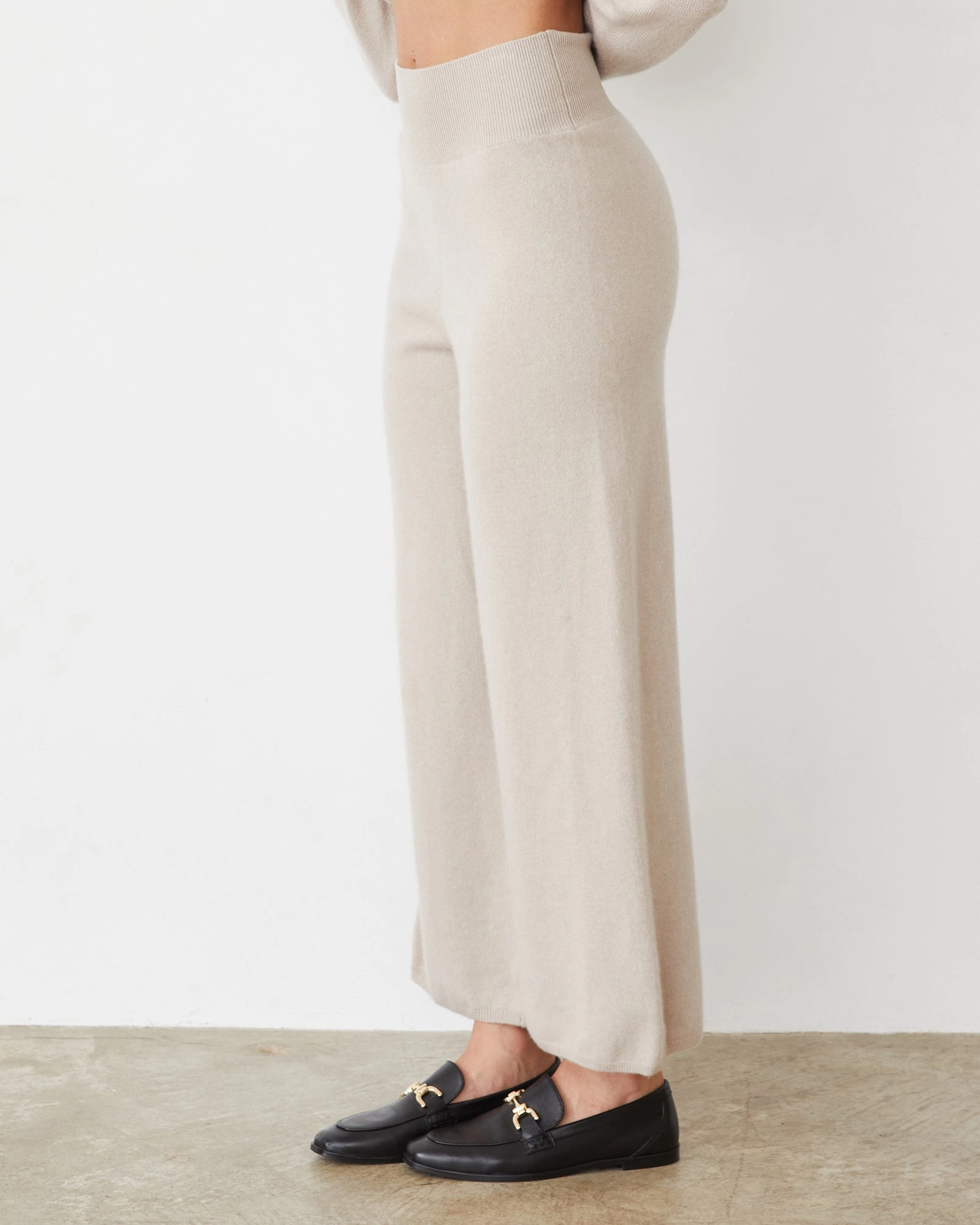 Tailored trousers Cashmere Crop Pant