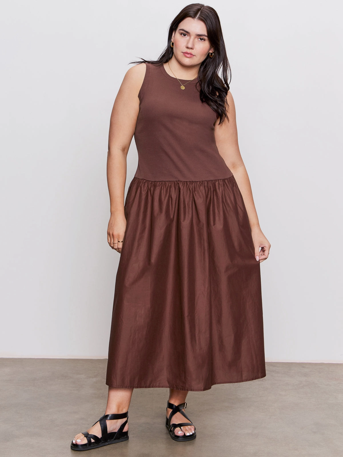 Take Me Away Midi Dress Mesa Extended Sizing Classic Silhouette