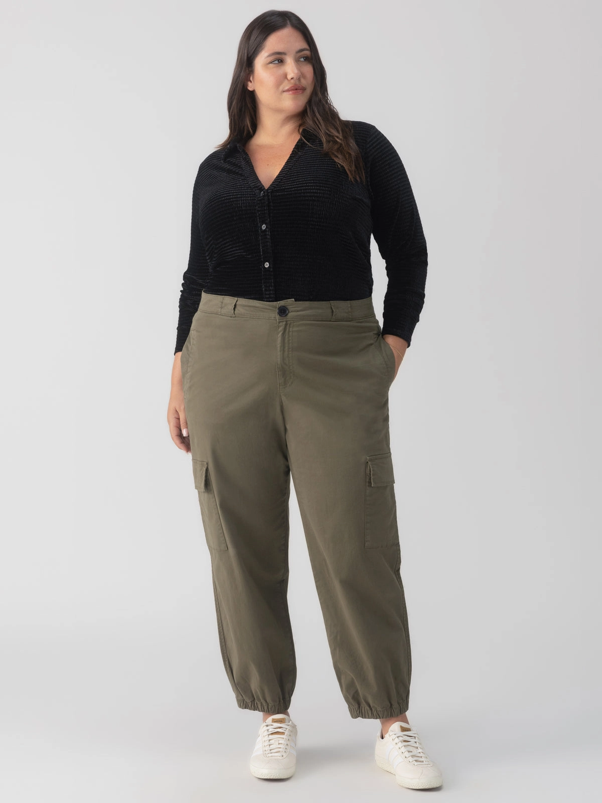 Take Over Jogger Mid-Rise Pant Kalamata Extended Sizing Cozy Waistband