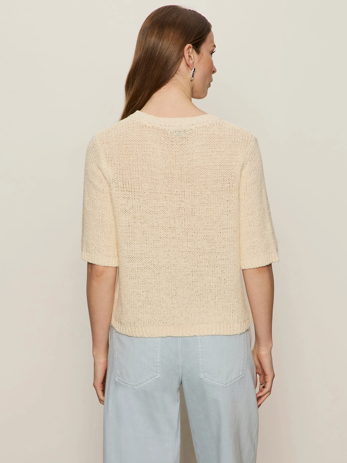 Tape Yarn Tee Macrame Tailored Comfort