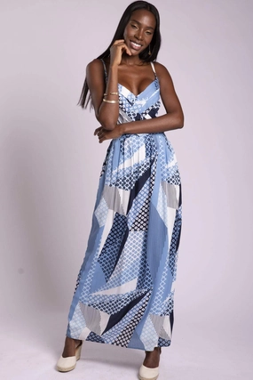 Allegra Midi Dress - Turks and Caicos Nordic Edge