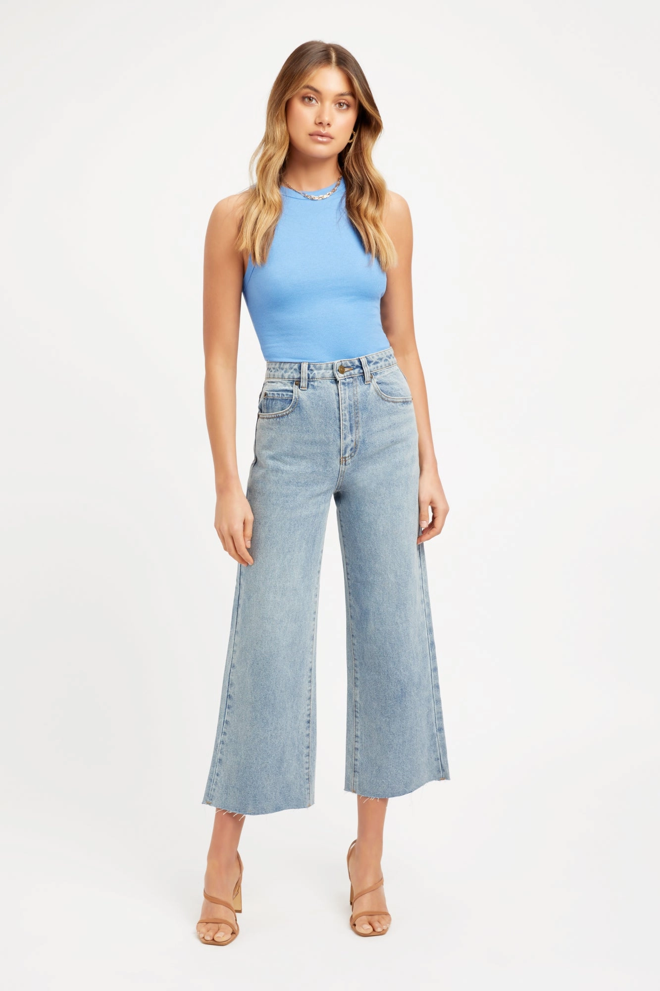 Taylor Crop Flare Strong Stitching