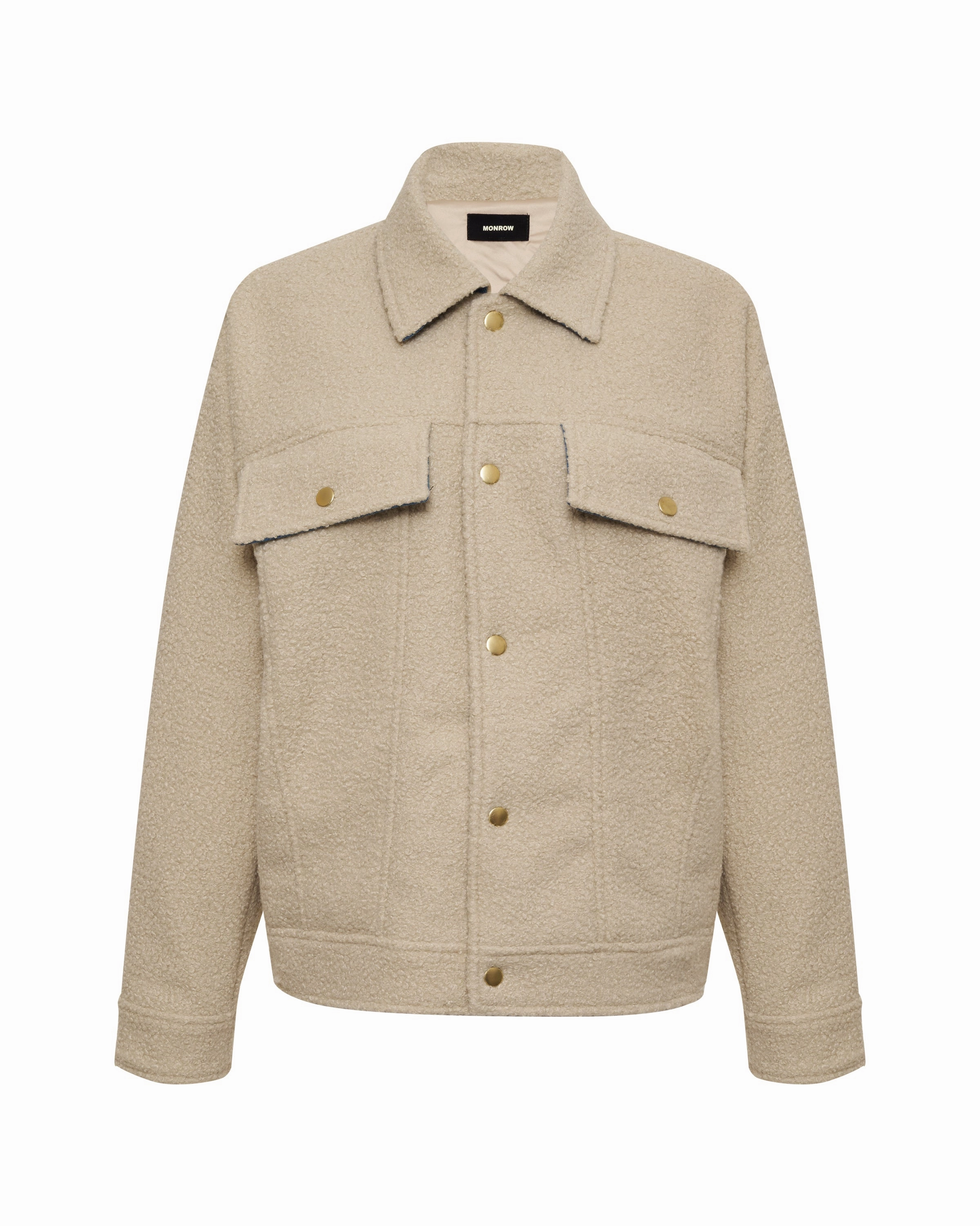 tea talk Sherpa Trucker Jacket