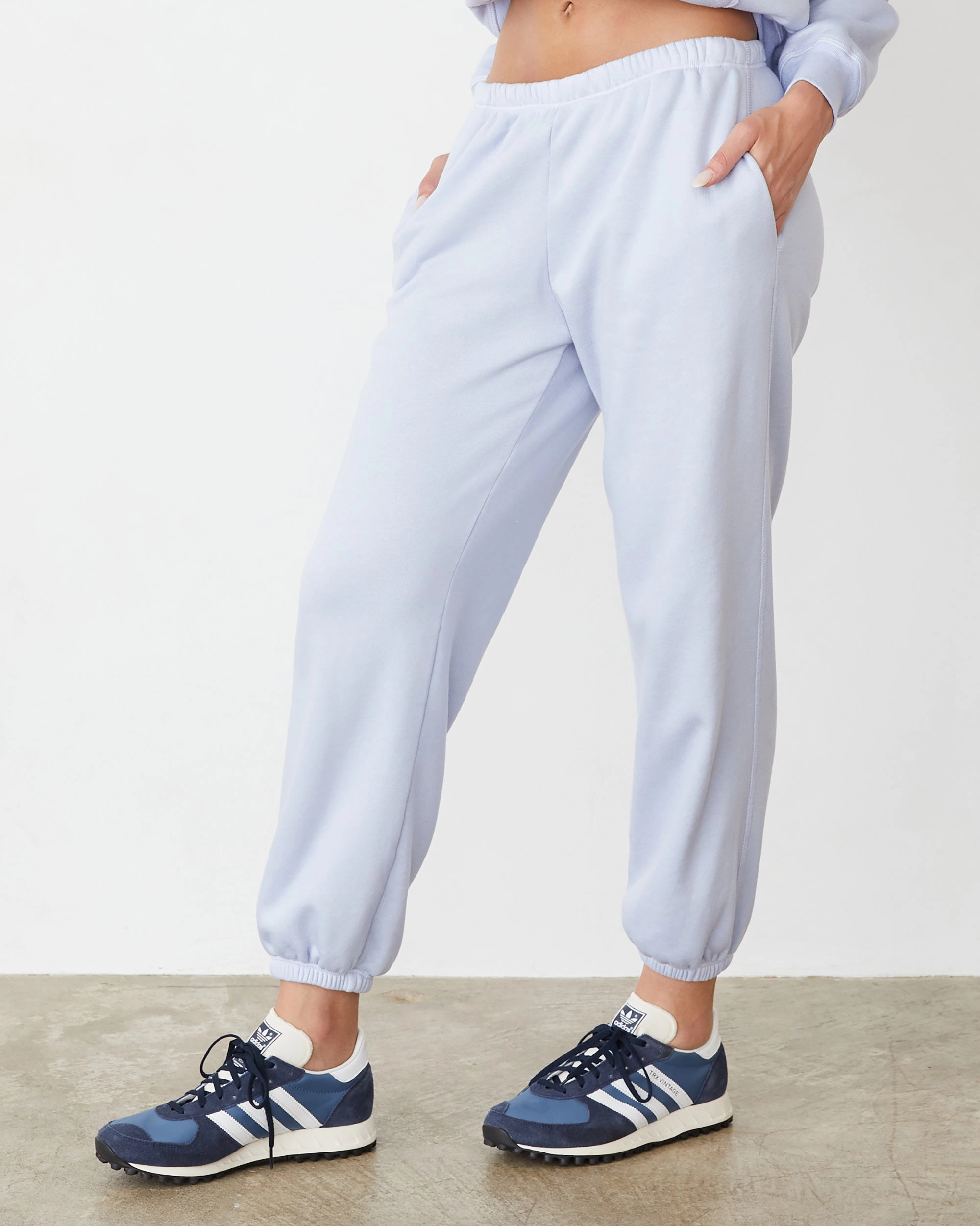 Teddy Fleece Relaxed Sweat Khaki