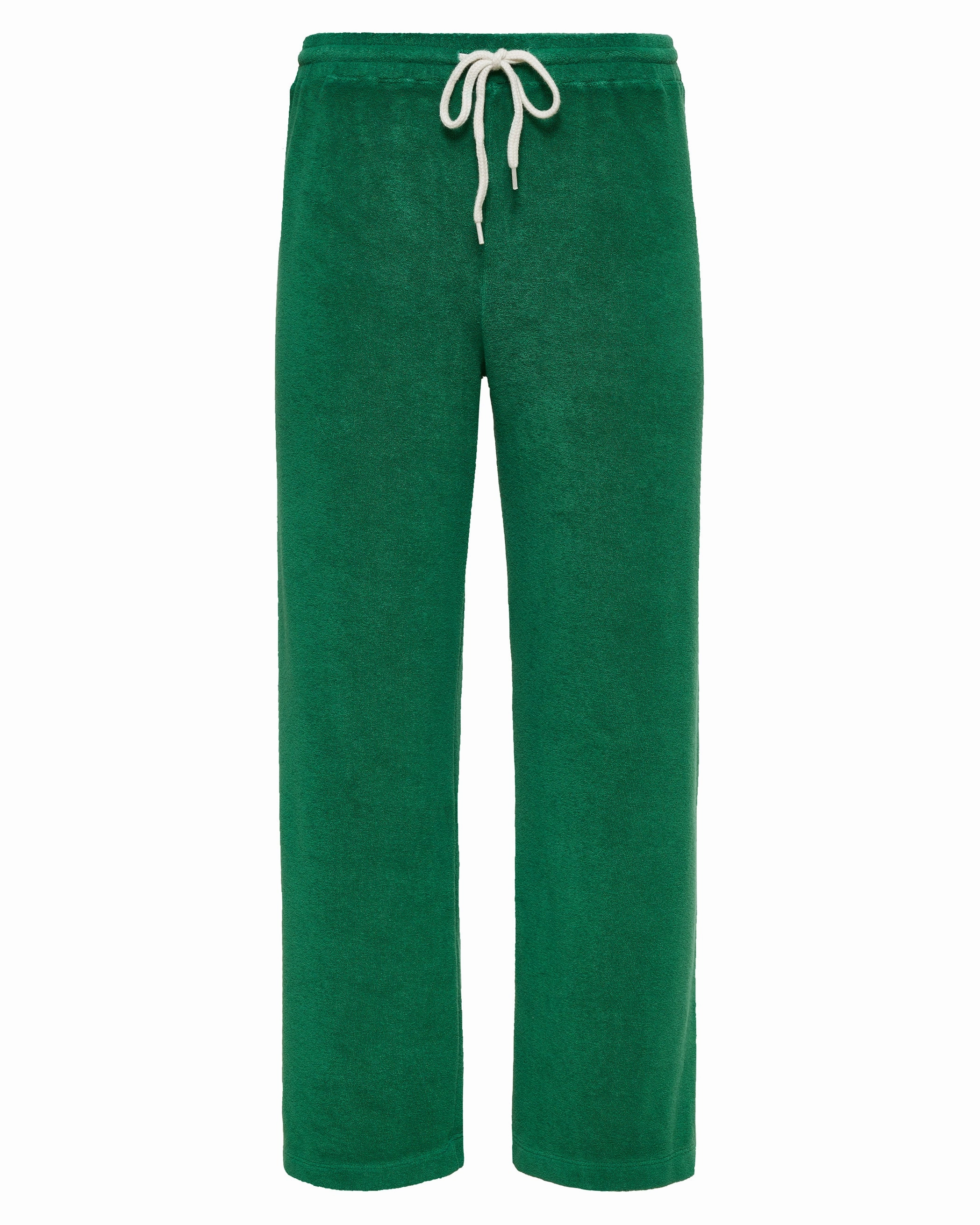 Terry Cloth Crop Pant Relaxed wear