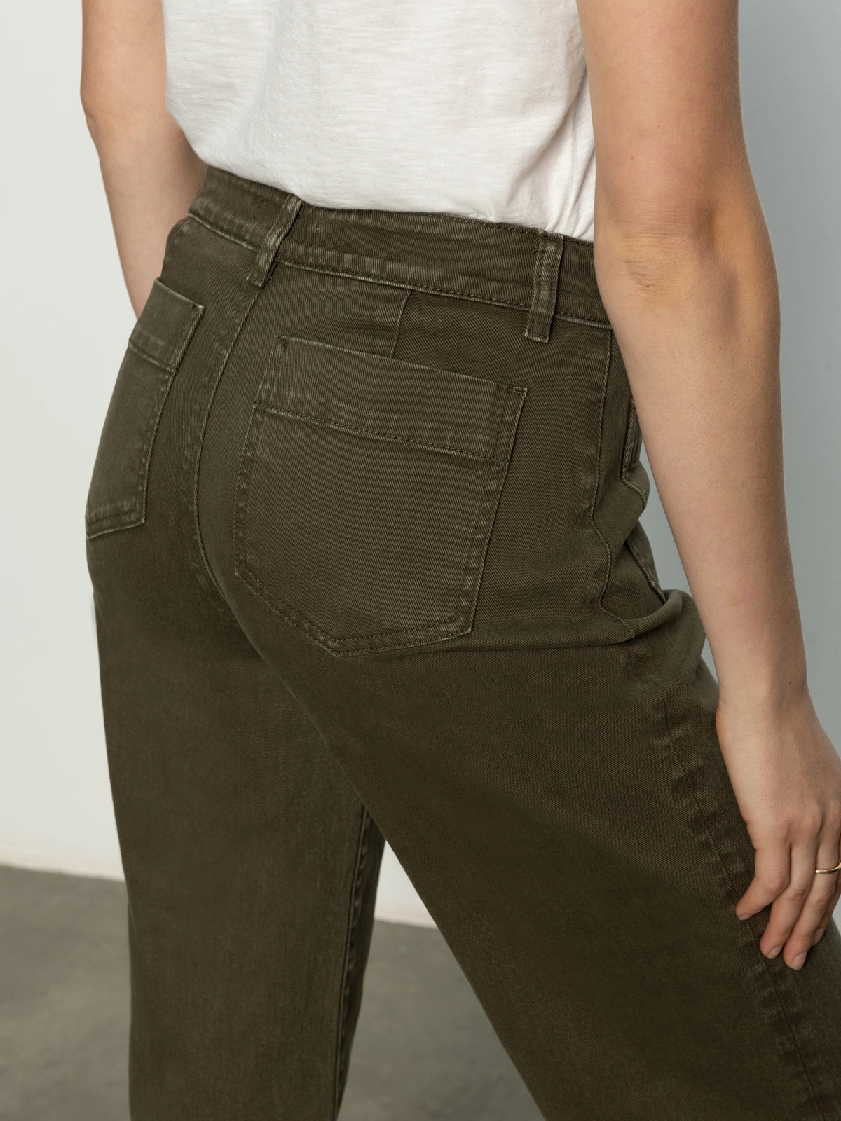 The Marine Standard Rise Denim Pant Fatigue Unique