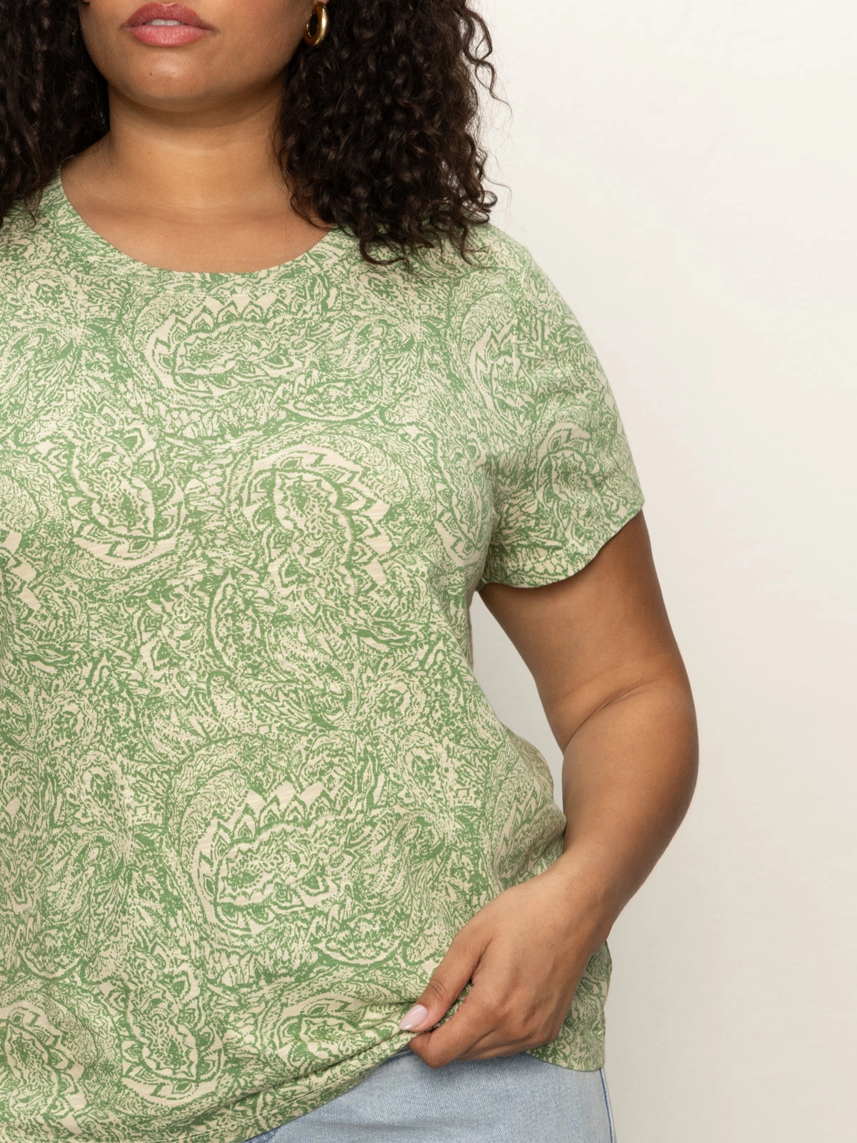 The Perfect Tee Mosaic Extended Sizing Summer Ready