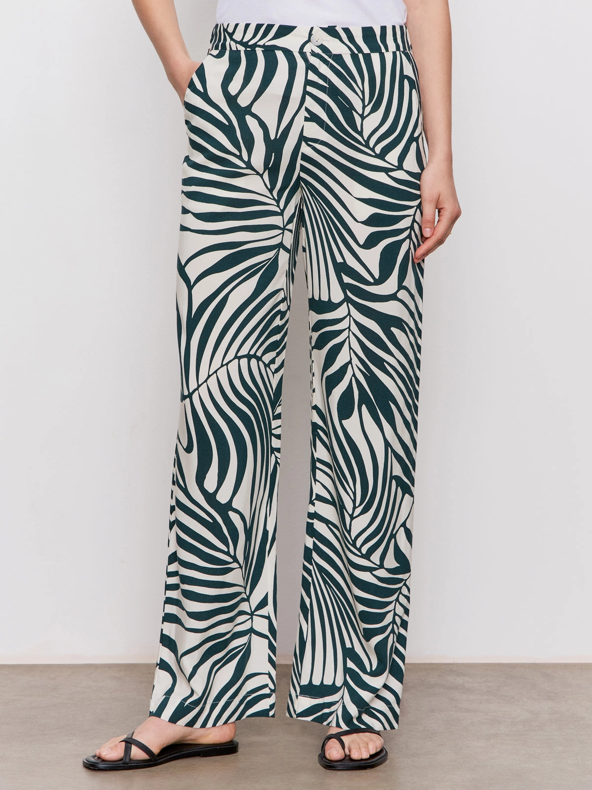 The Soft Trouser Green Oasis Party Occasion