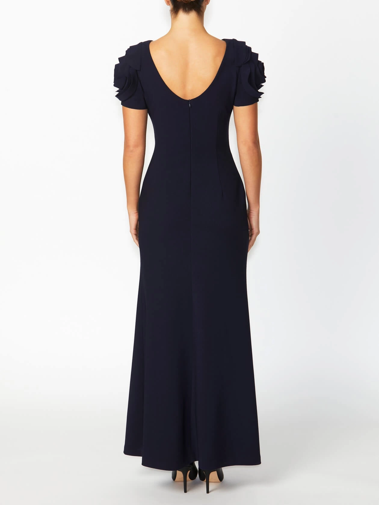 Thea Navy Gown Colorful Wear