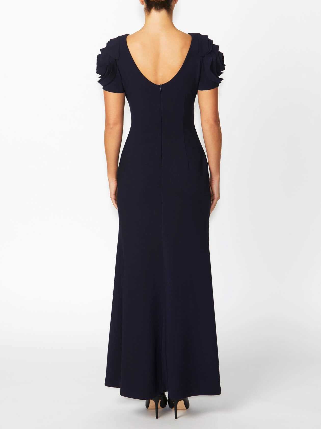 Thea Navy Gown Colorful Wear