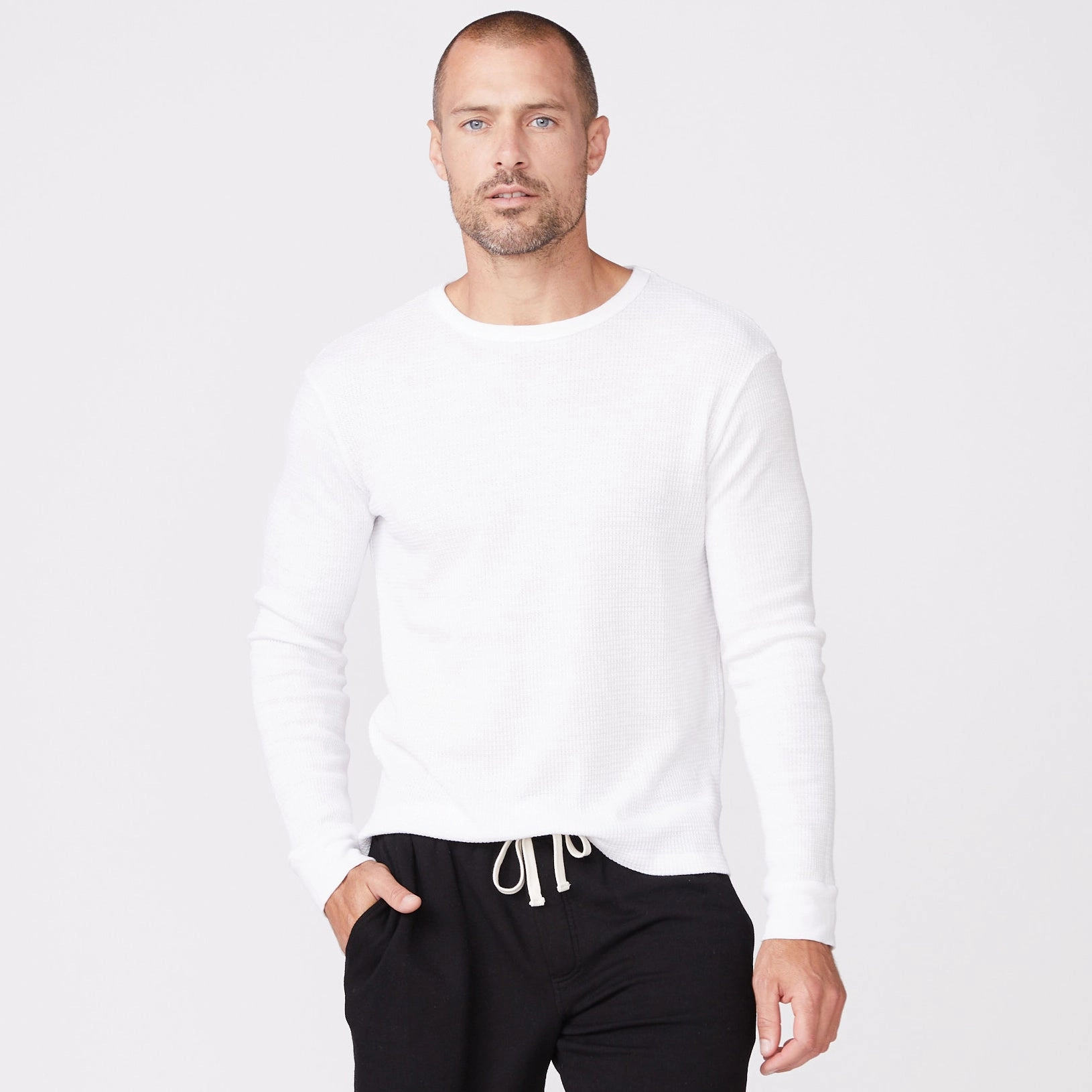 Thermal Long Sleeve Crew Modern Meeting Seasonless Design