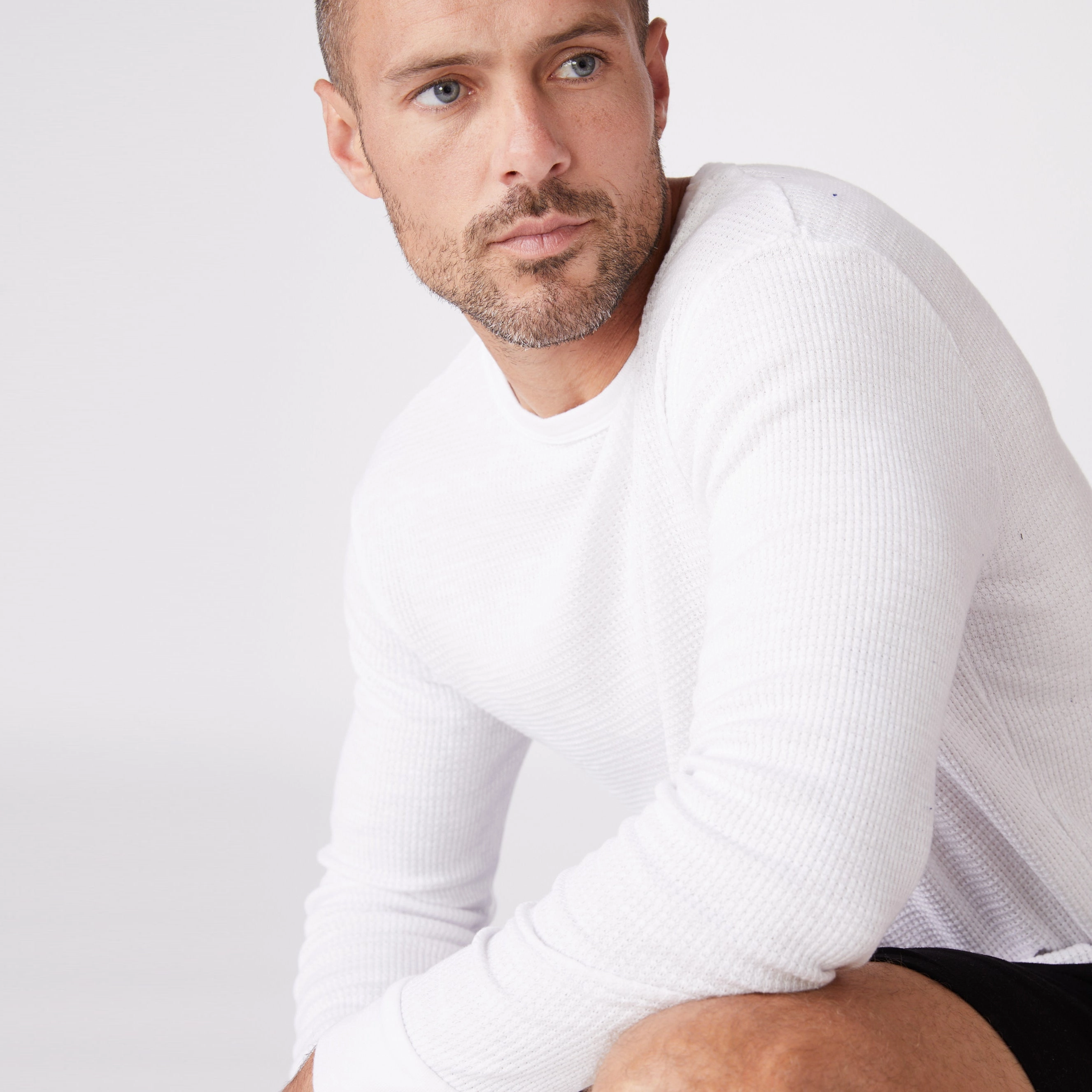 Thermal Long Sleeve Crew Fashion Trend