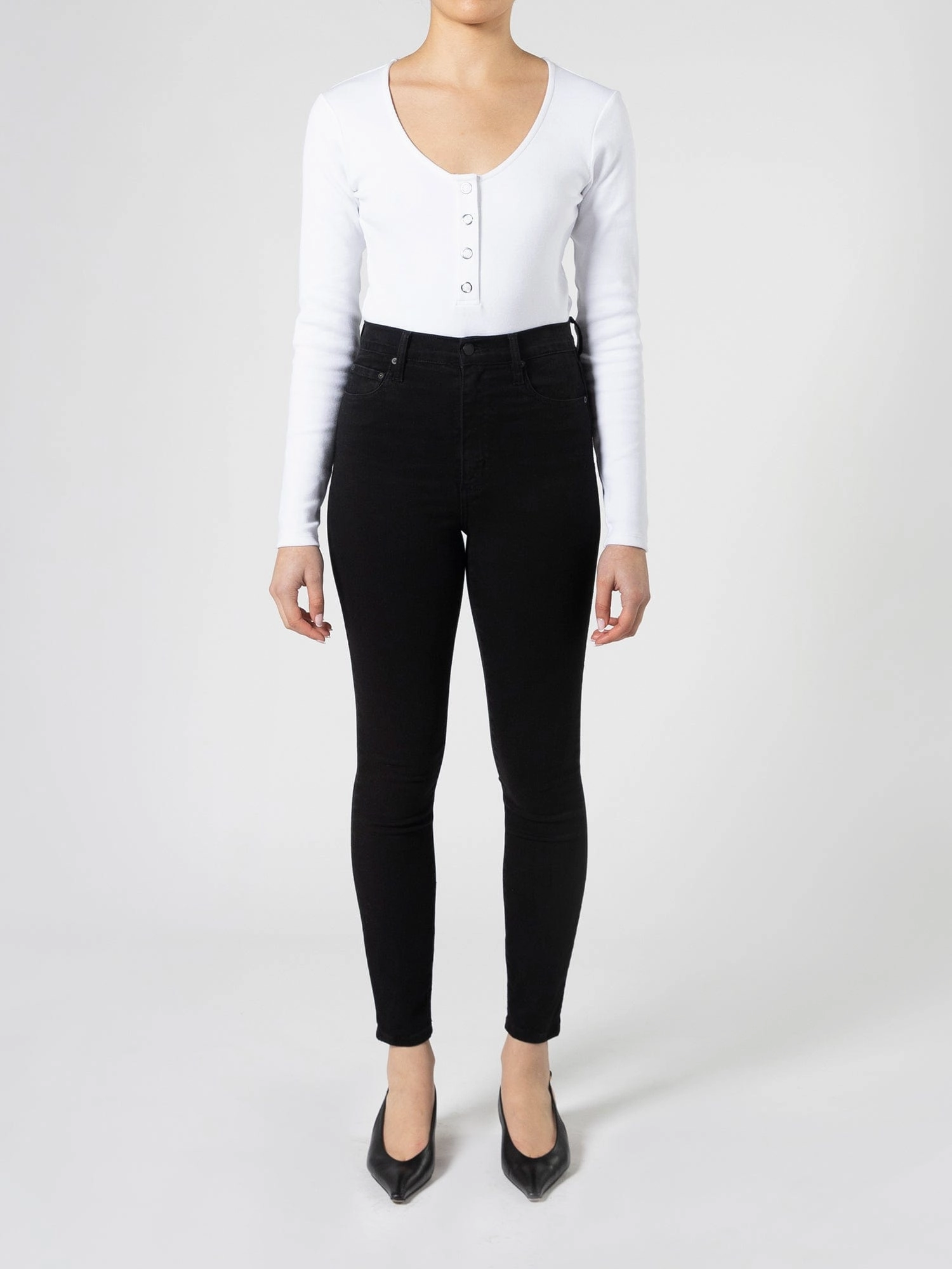 Siren Skinny Ankle Powerblack Clean Lines City Ready