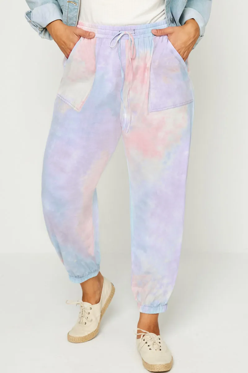 Quick Fit Tie-Dye Drawstring Jogger