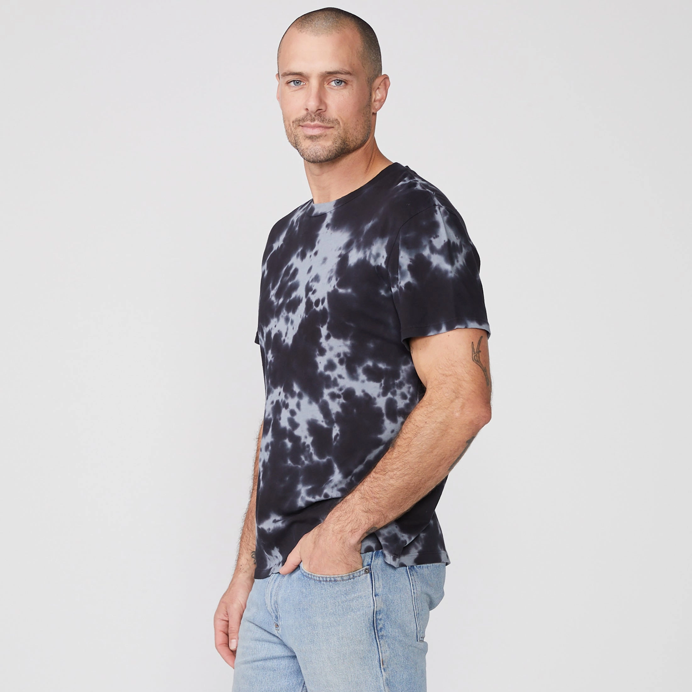 Tie Dye Relaxed Crew Effortless Style