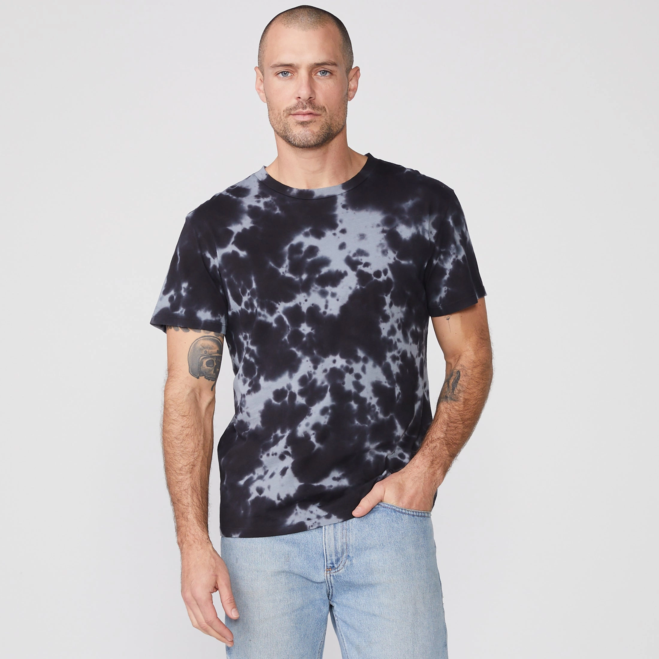 Tie Dye Relaxed Crew Effortless Style