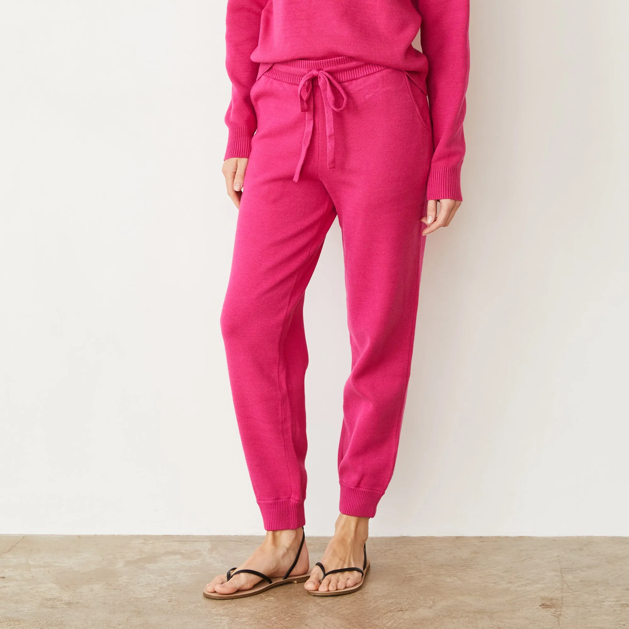 Timeless Quality Soft Knit Cuffed Jogger