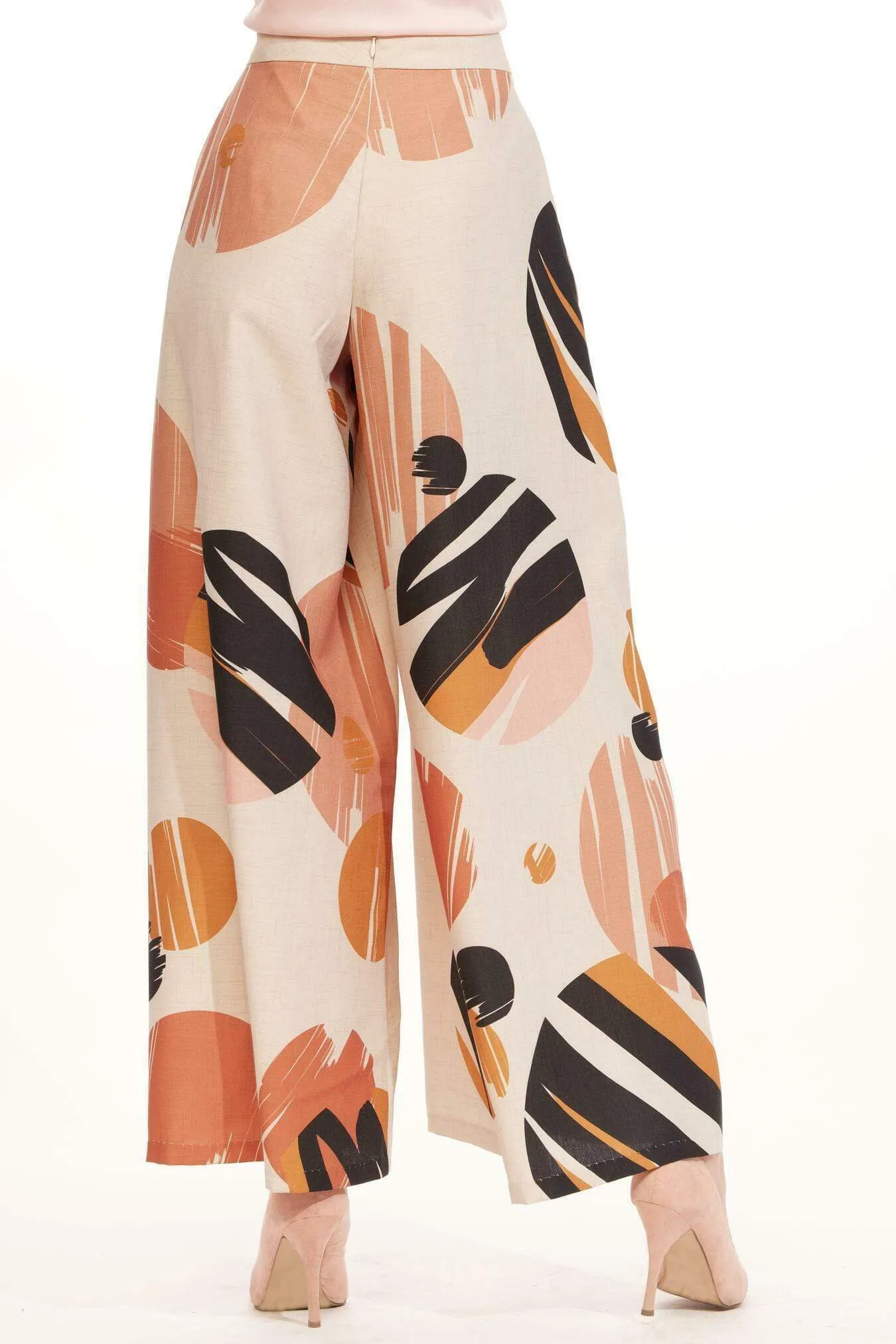 Torrey Pant - Terracotta Dot Euro-chic