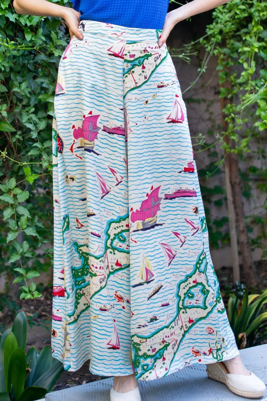 Torrey Pants - Sailboats Versatile