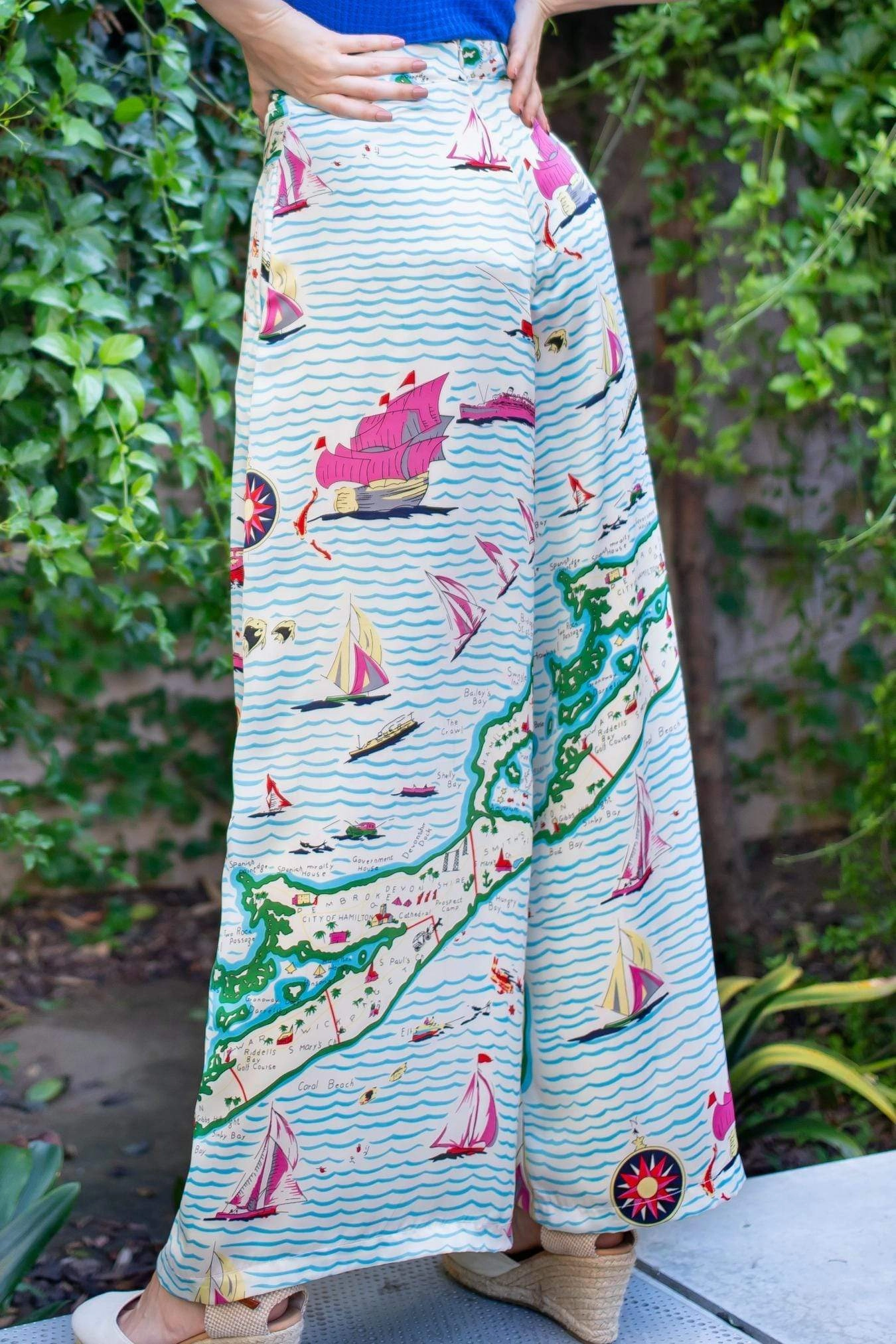 Torrey Pants - Sailboats Versatile