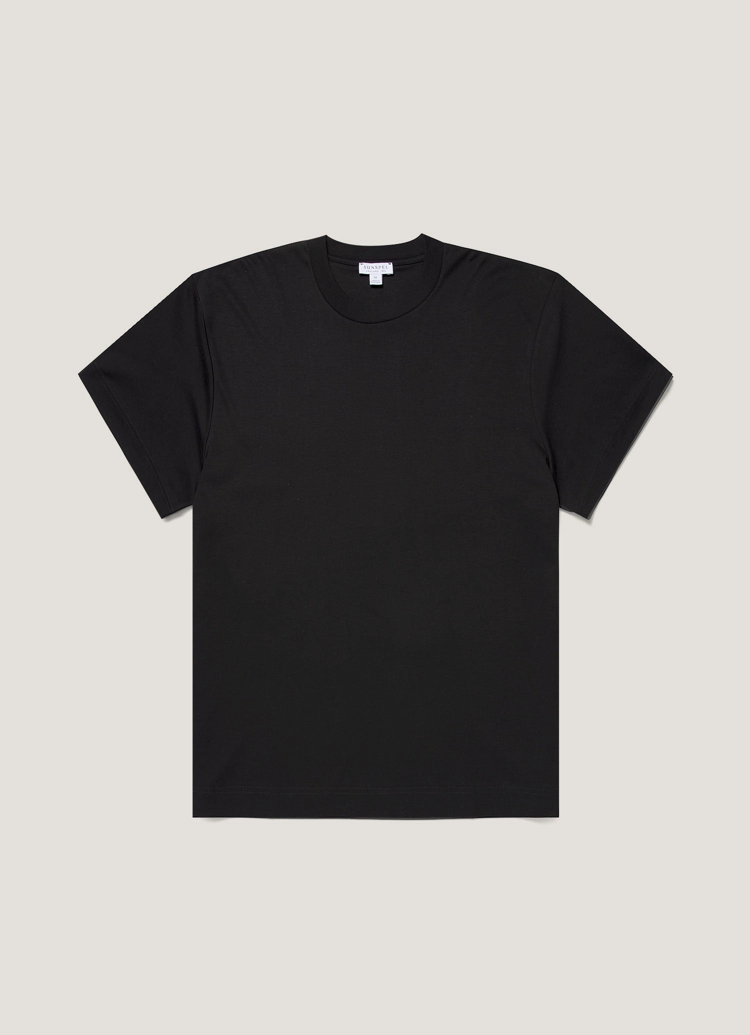 Everyday essential top Men's Oversized Heavyweight T-shirt in Black