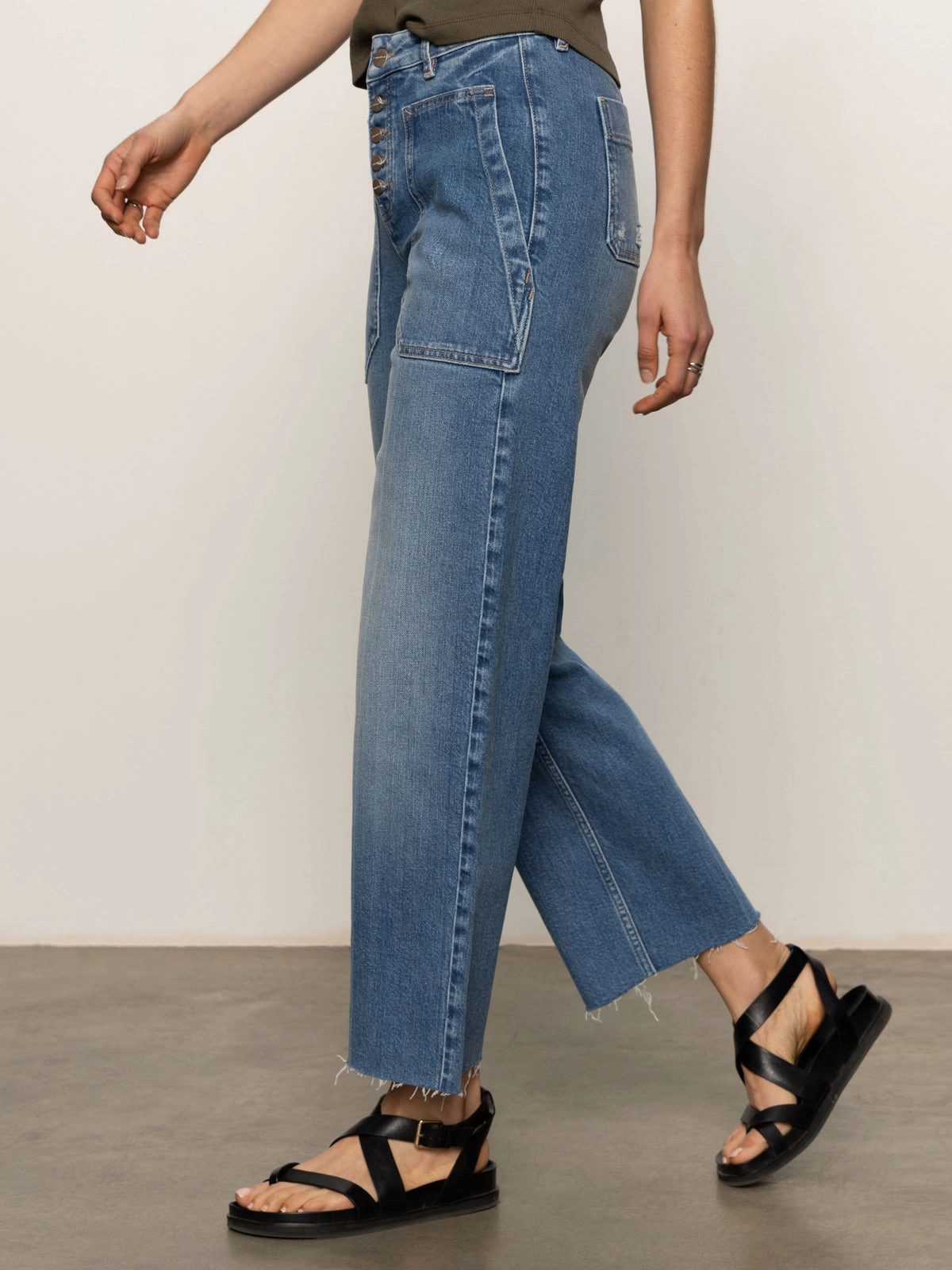 Trend Ready Soleil 90's Straight High Rise Jeans Medium