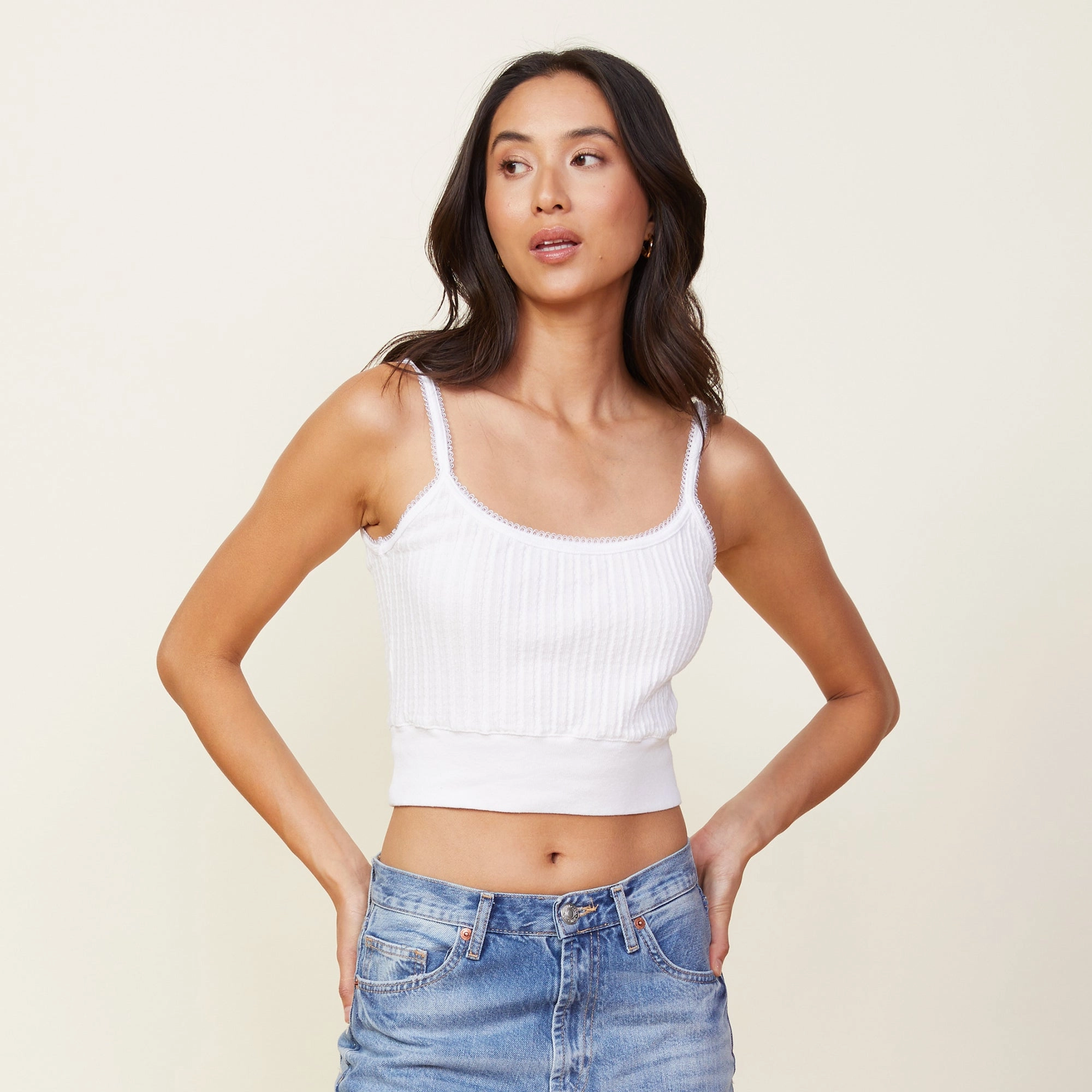 Trendsetting Cable Rib Mini Tank