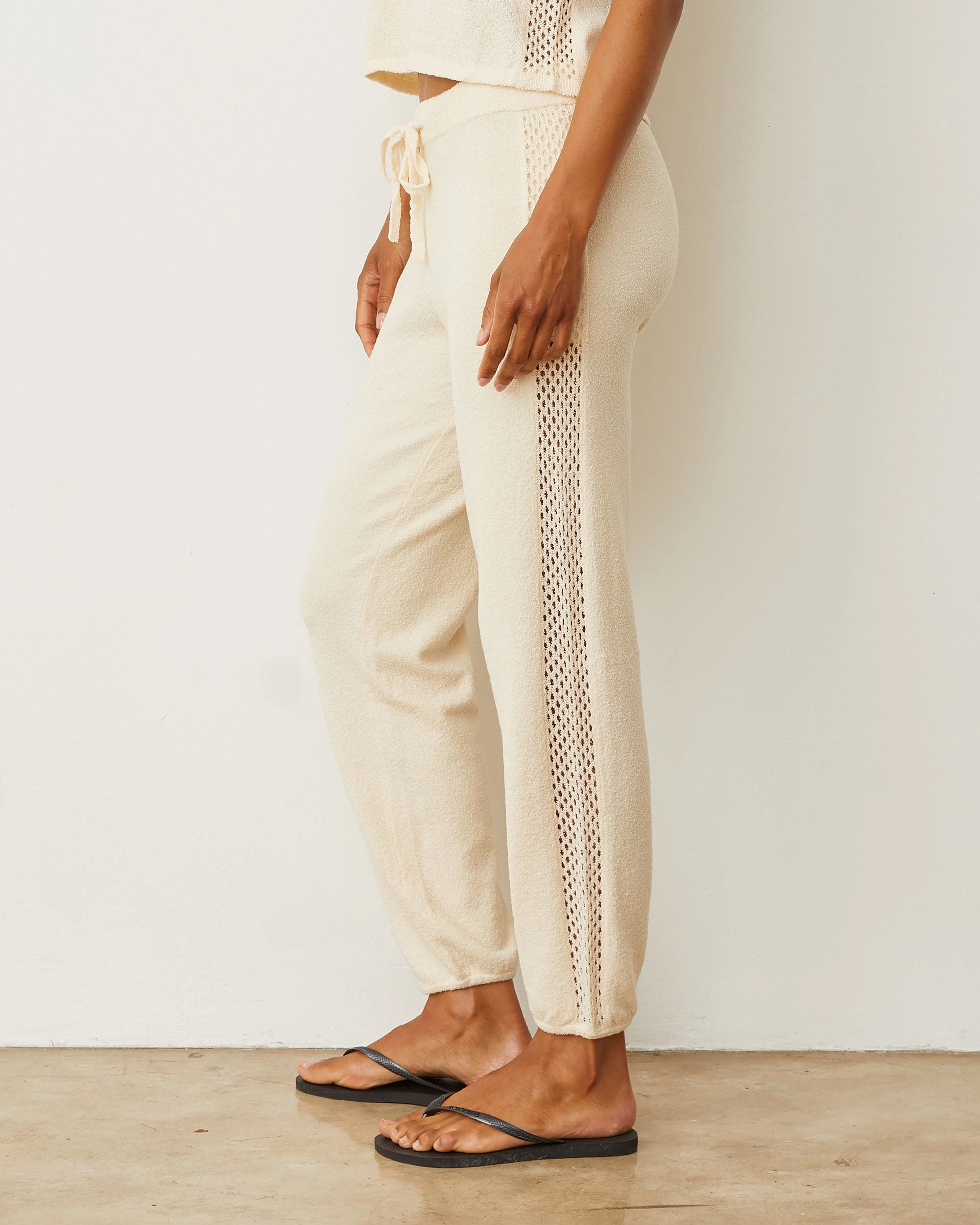 Boucle Knit Vintage Sweat linen quality